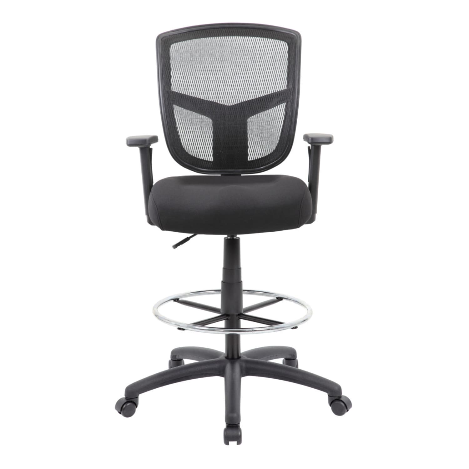 Boss Office Products Contract Mesh Drafting Stool Antimicrobial Black PopularChairscom Boss Office Products Contract Mesh Drafting Stool Antimicrobial Black PopularChairscom