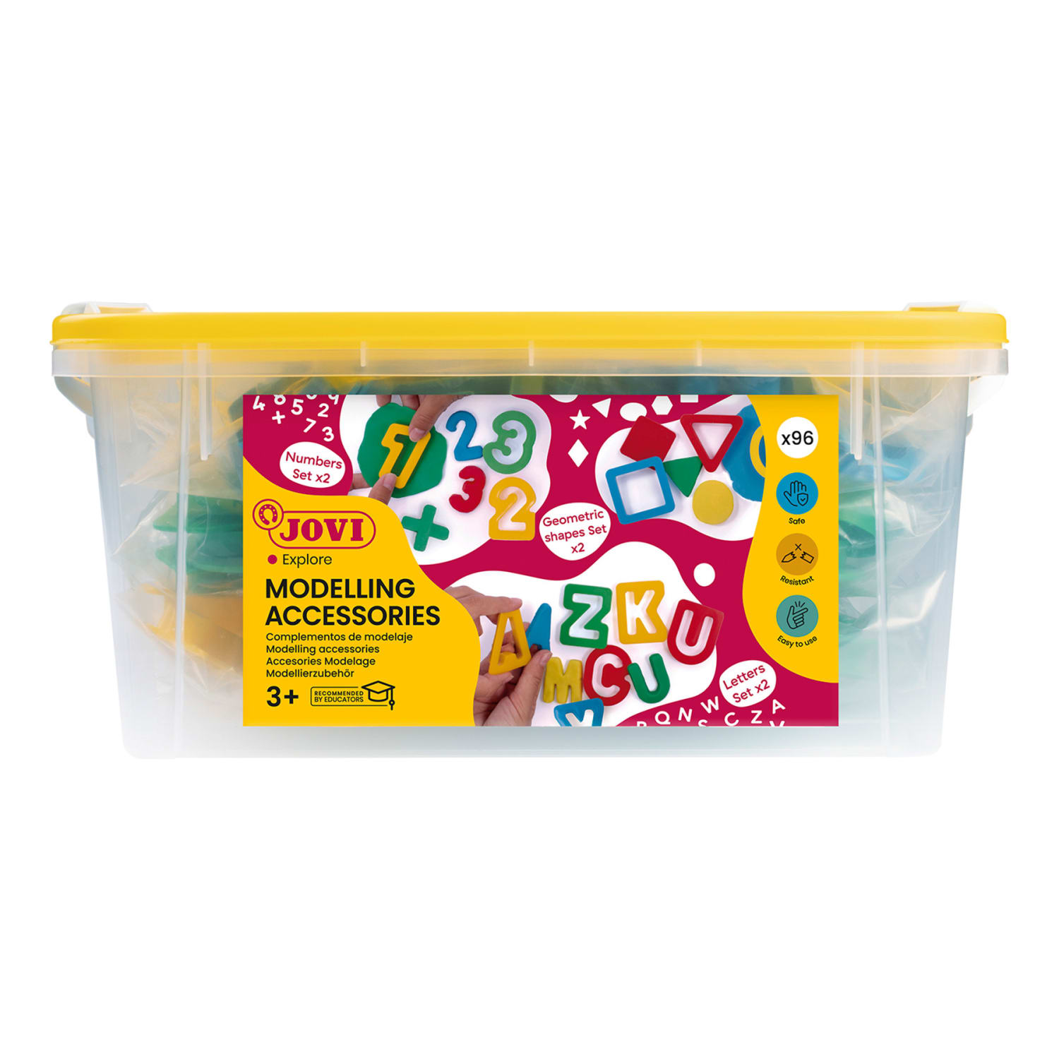 Jovi Dough & Clay Modelling Accessories, School Pack Of 96 - Image 3