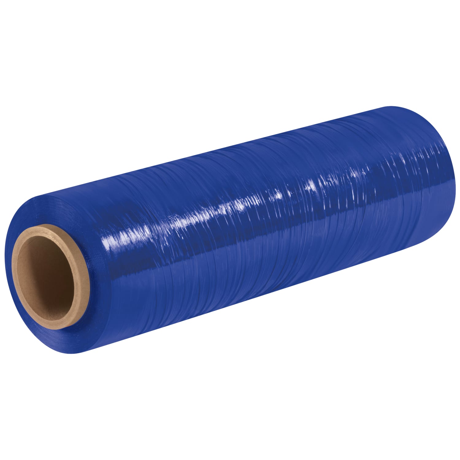 Partners Brand Cast Color Hand Stretch Film, 80 Gauge, 18in x 1500ft, Blue, Pack Of 4 - Image 4