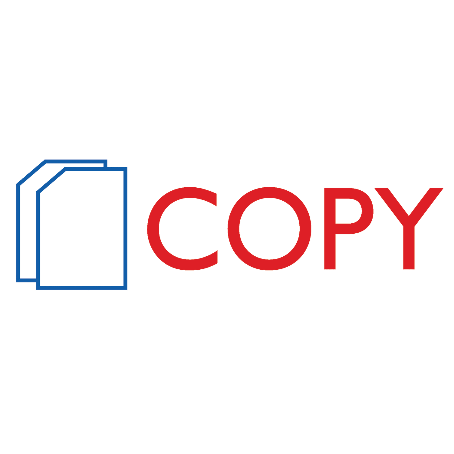 AccuStamp2 Copy Stamp, Shutter Pre-Inked Two-Color Copy Stamp, 1/2in x 1-5/8in Impression, Red/Blue Ink - Image 3