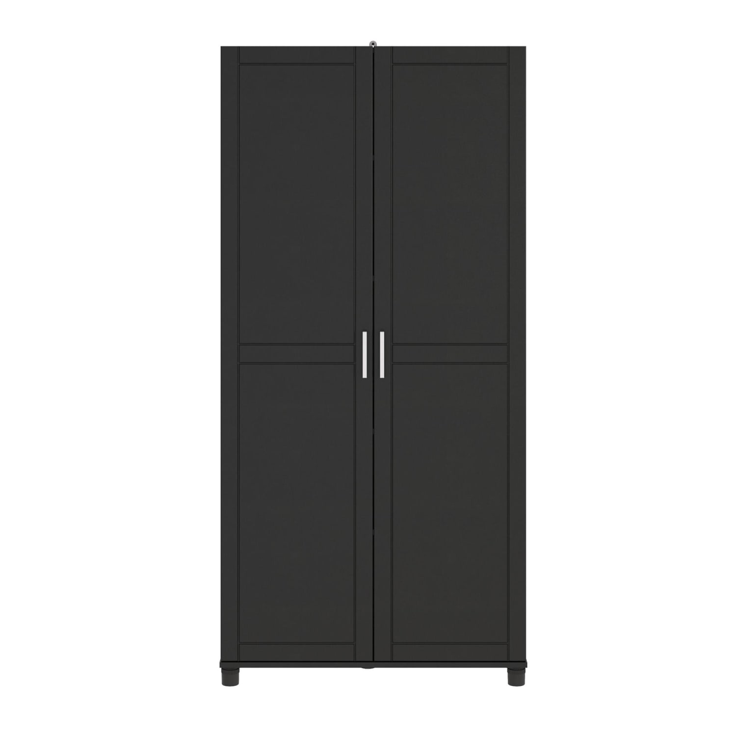Ameriwood Home Callahan 36in Utility Storage Cabinet, Black - Image 3
