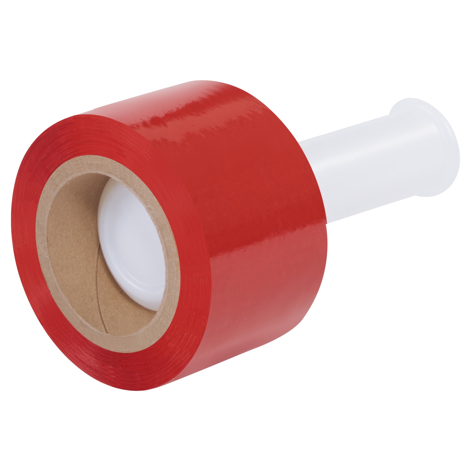 Partners Brand Color Bundling Stretch Film, 80 Gauge, 3in x 1000ft, Red, Case Of 18 - Image 3