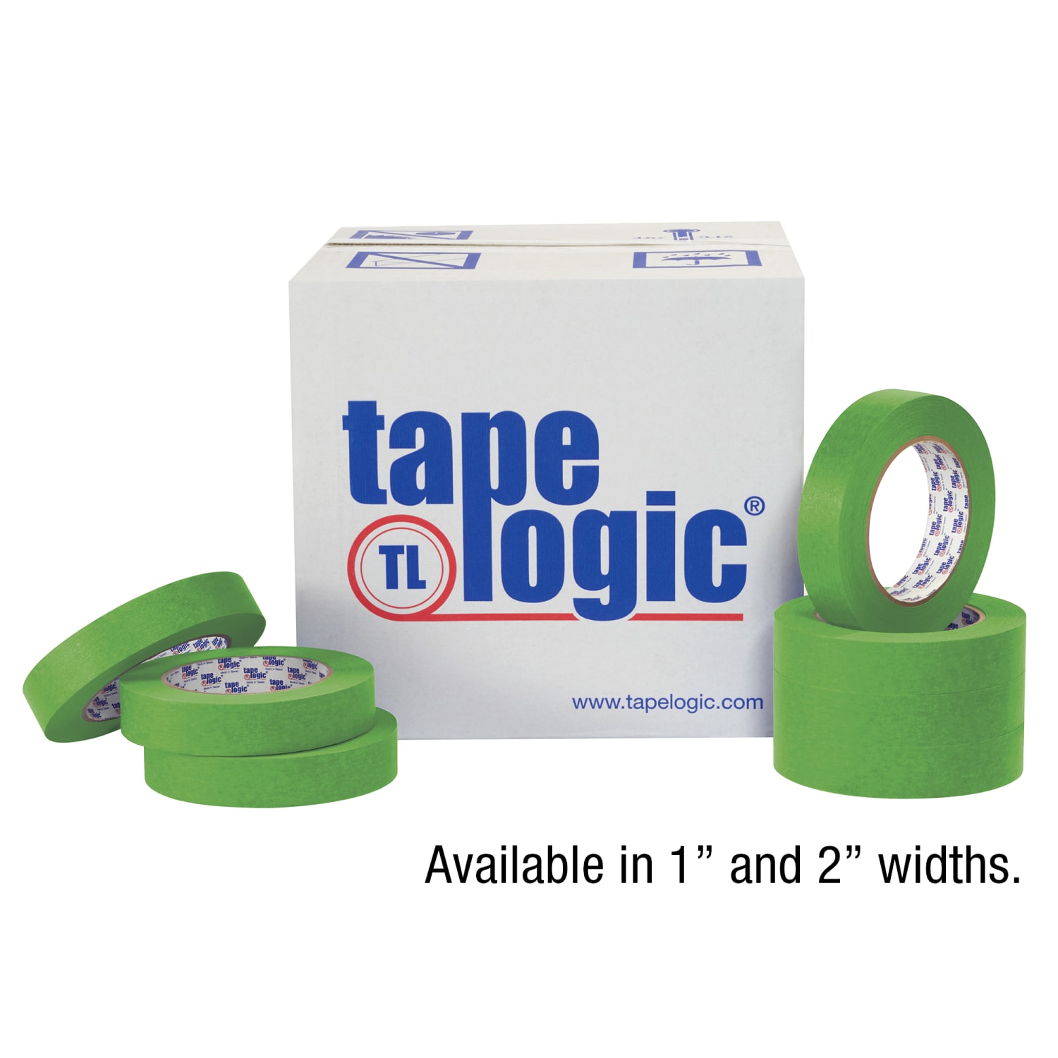 Tape Logic 3200 Painters Tape, 3in Core, 1in x 180ft, Green, Case Of 36 - Image 6