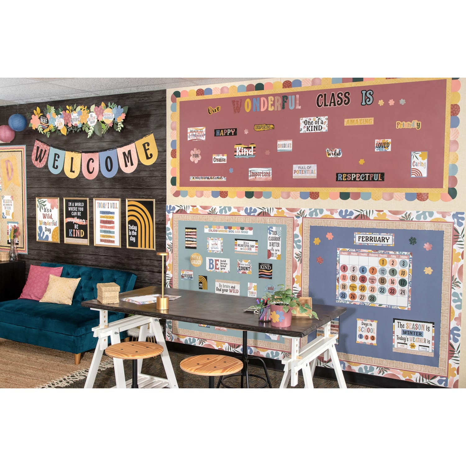 Teacher Created Resources Better Than Paper Bulletin Board Rolls, 4ft x 12ft, Deep Rose, Set Of 4 Rolls - Image 5