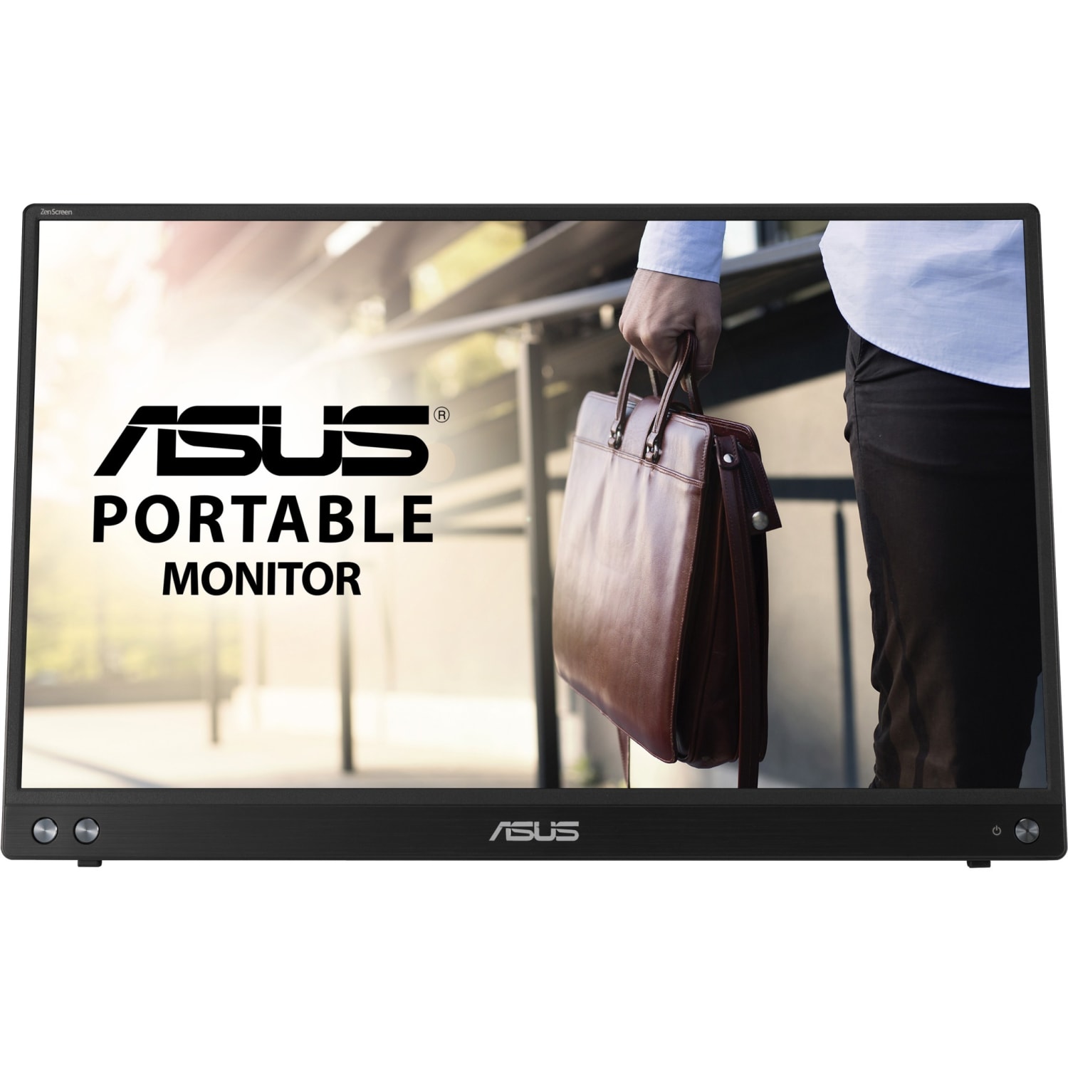 Asus ZenScreen MB16ACV 16in Class LCD Monitor - 16:9 - Silver - 15.6in Viewable - In-plane Switching (IPS) Technology - MB16ACV - Image 3