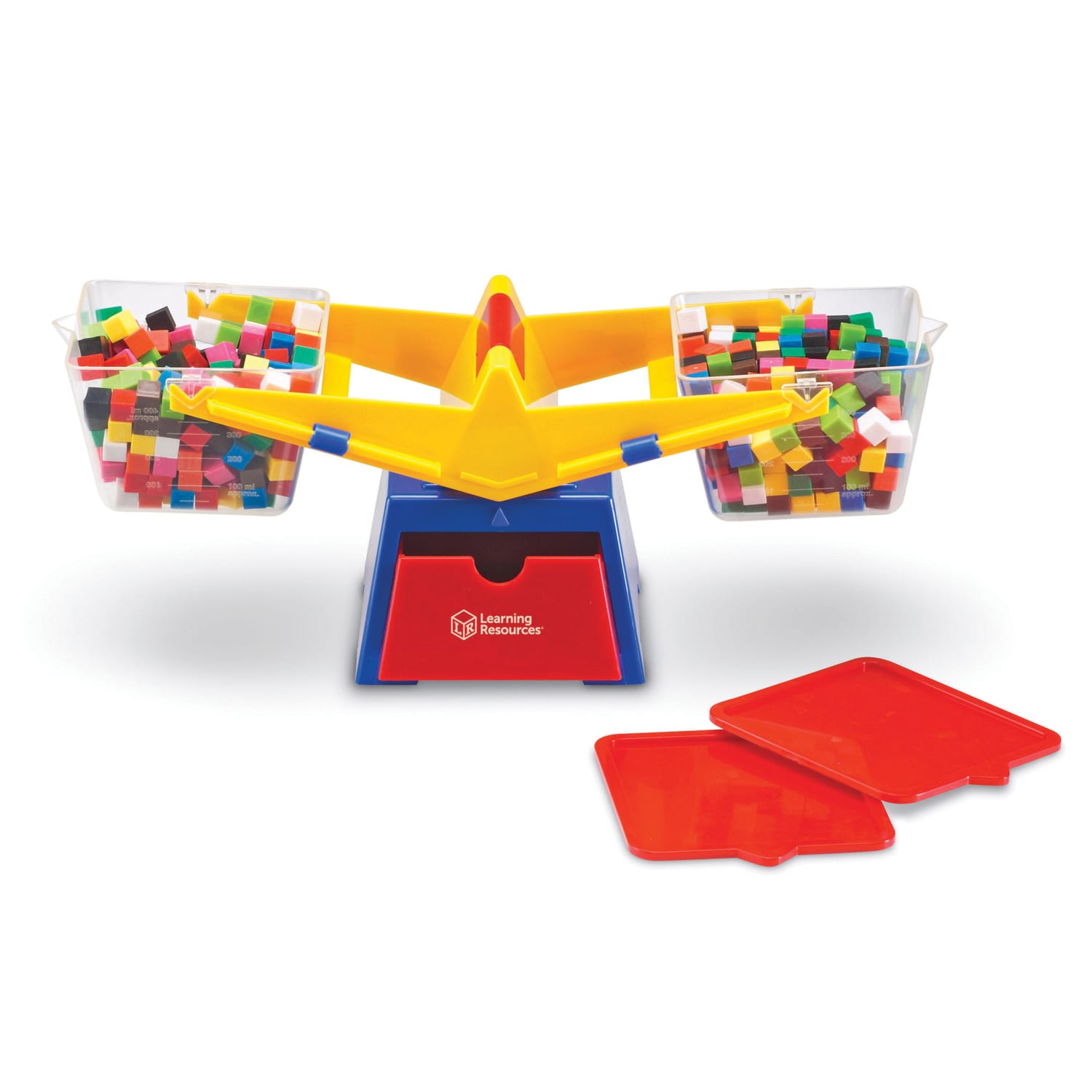 Learning Resources Primary Bucket Balance, 6 1/2inH x 16 1/2inW x 6inD, Science, Grades 6 - 12 - Image 4