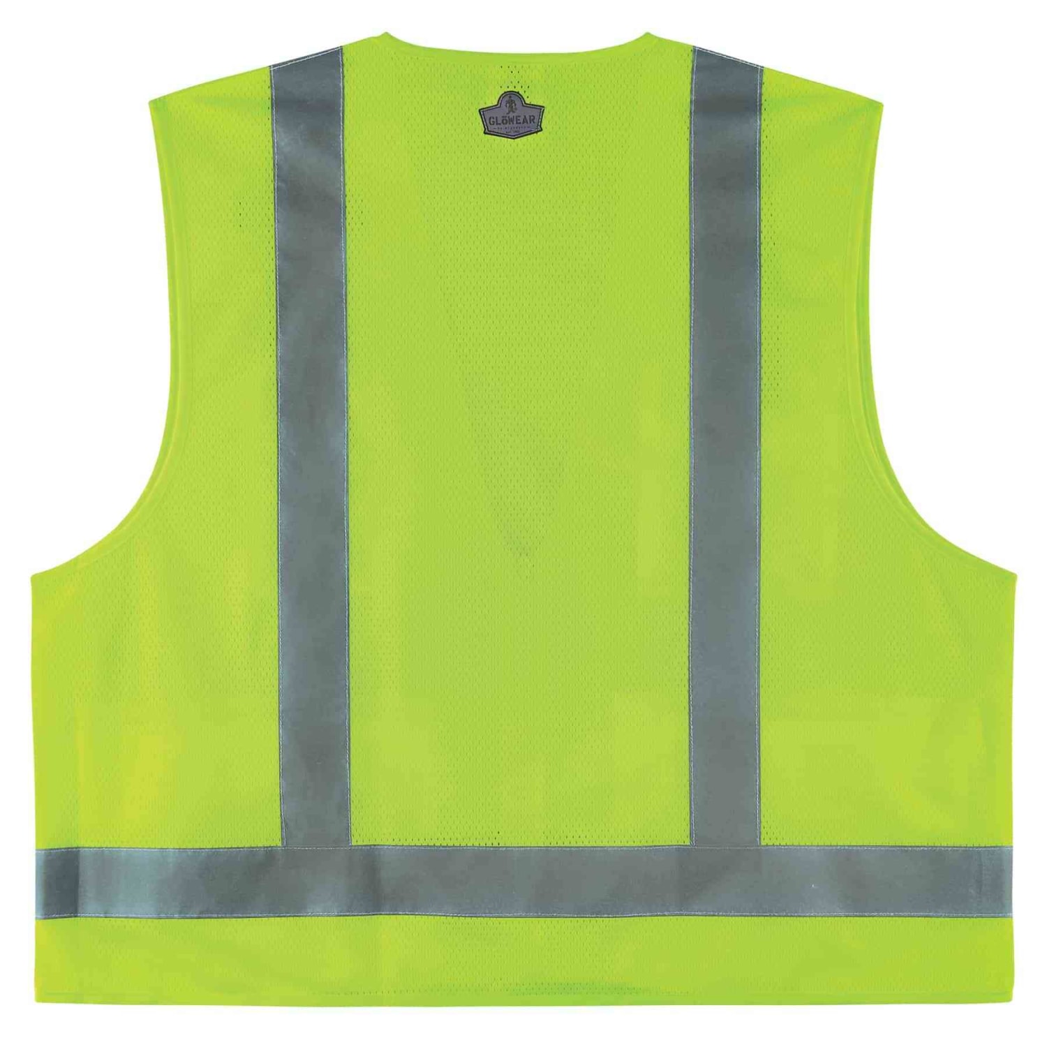 Ergodyne GloWear Safety Vest, Economy Surveyors 8249Z, Type R Class 2, Large/X-Large, Lime - Image 3