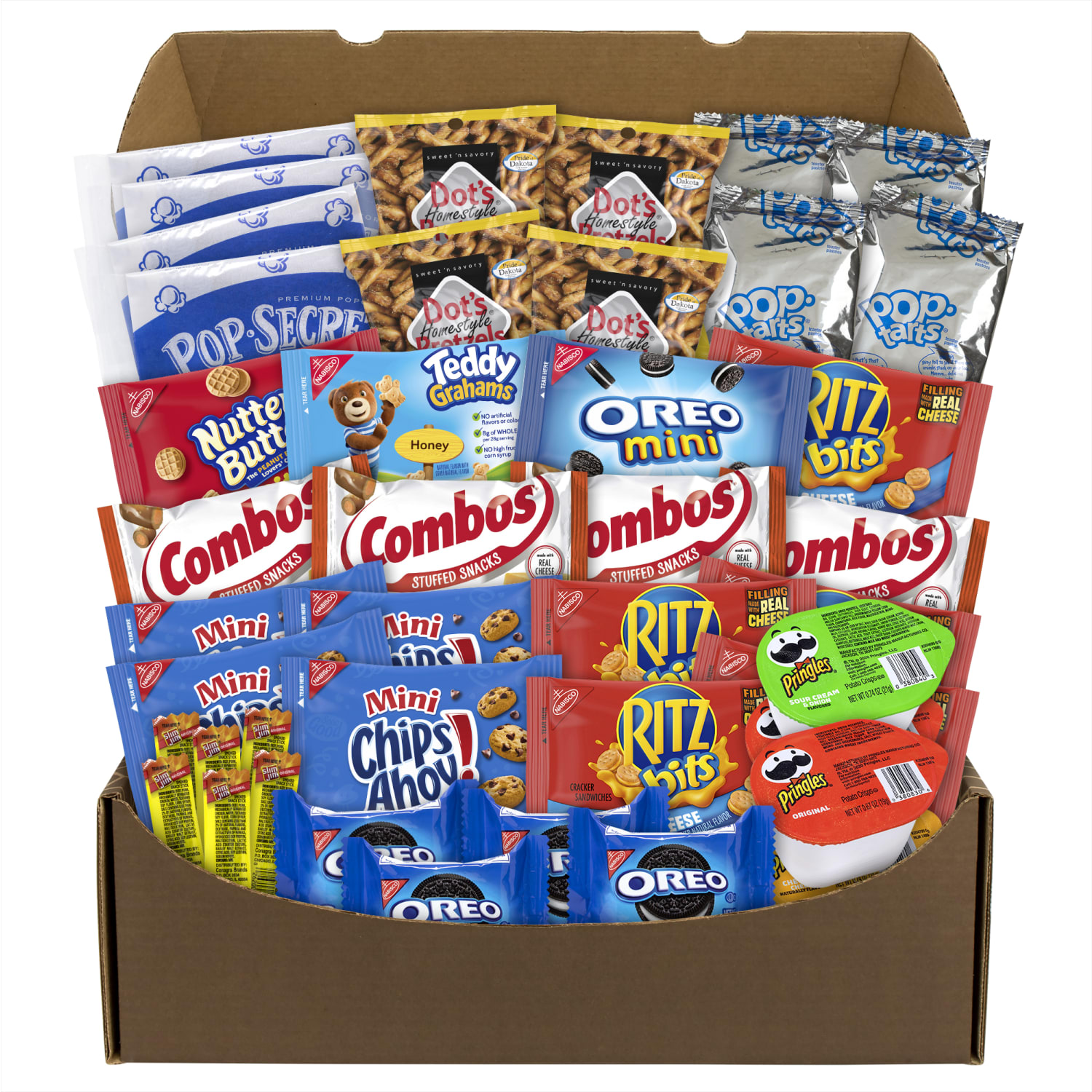 Snack Box Pros Quarantine Snack Box, Box Of 42 Snacks