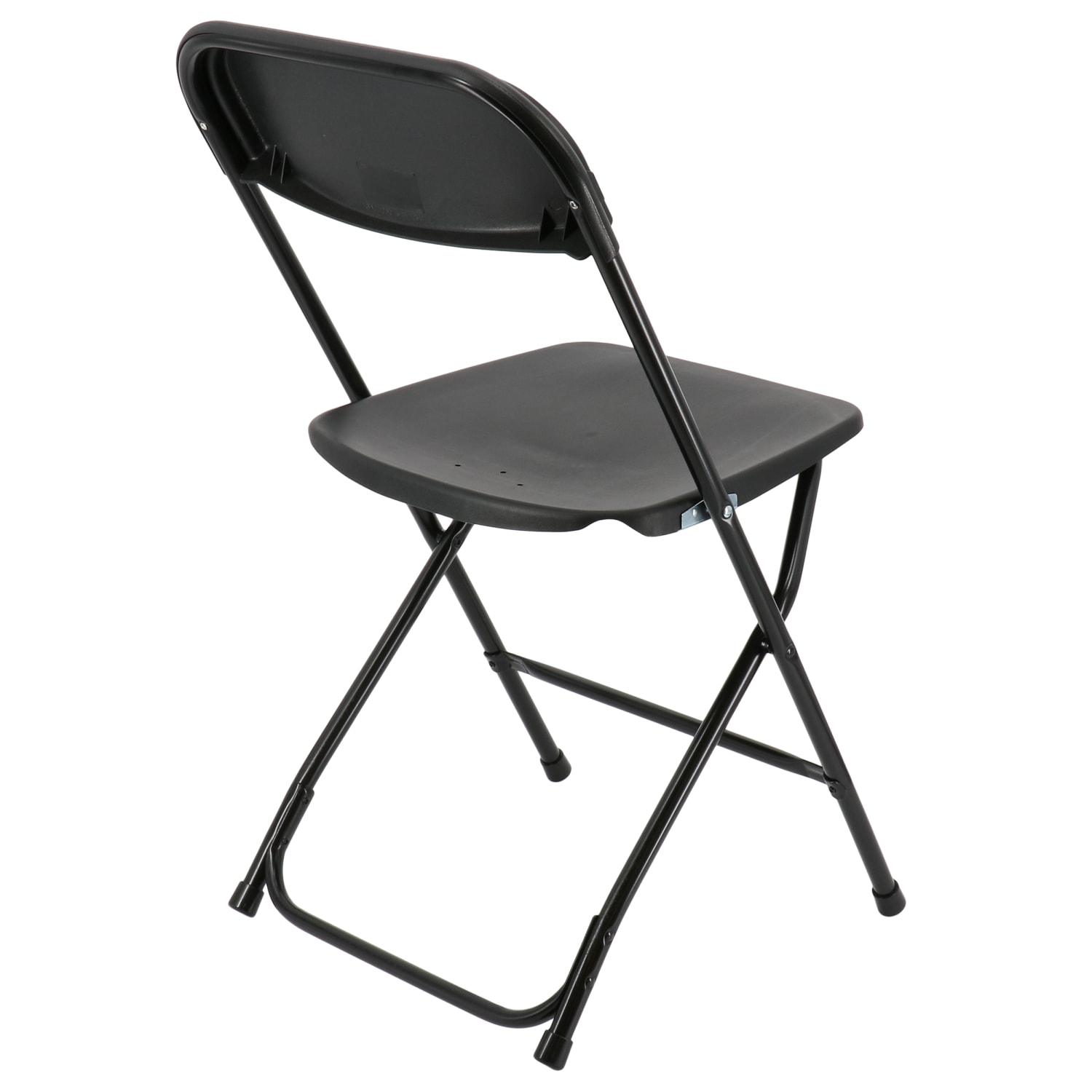 Elama Plastic Folding Chairs Black Set Of 4 Chairs PopularChairscom Elama Plastic Folding Chairs Black Set Of 4 Chairs PopularChairscom