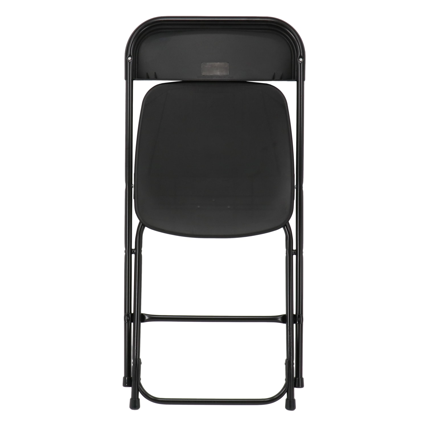 Elama Plastic Folding Chairs Black Set Of 4 Chairs PopularChairscom Elama Plastic Folding Chairs Black Set Of 4 Chairs PopularChairscom