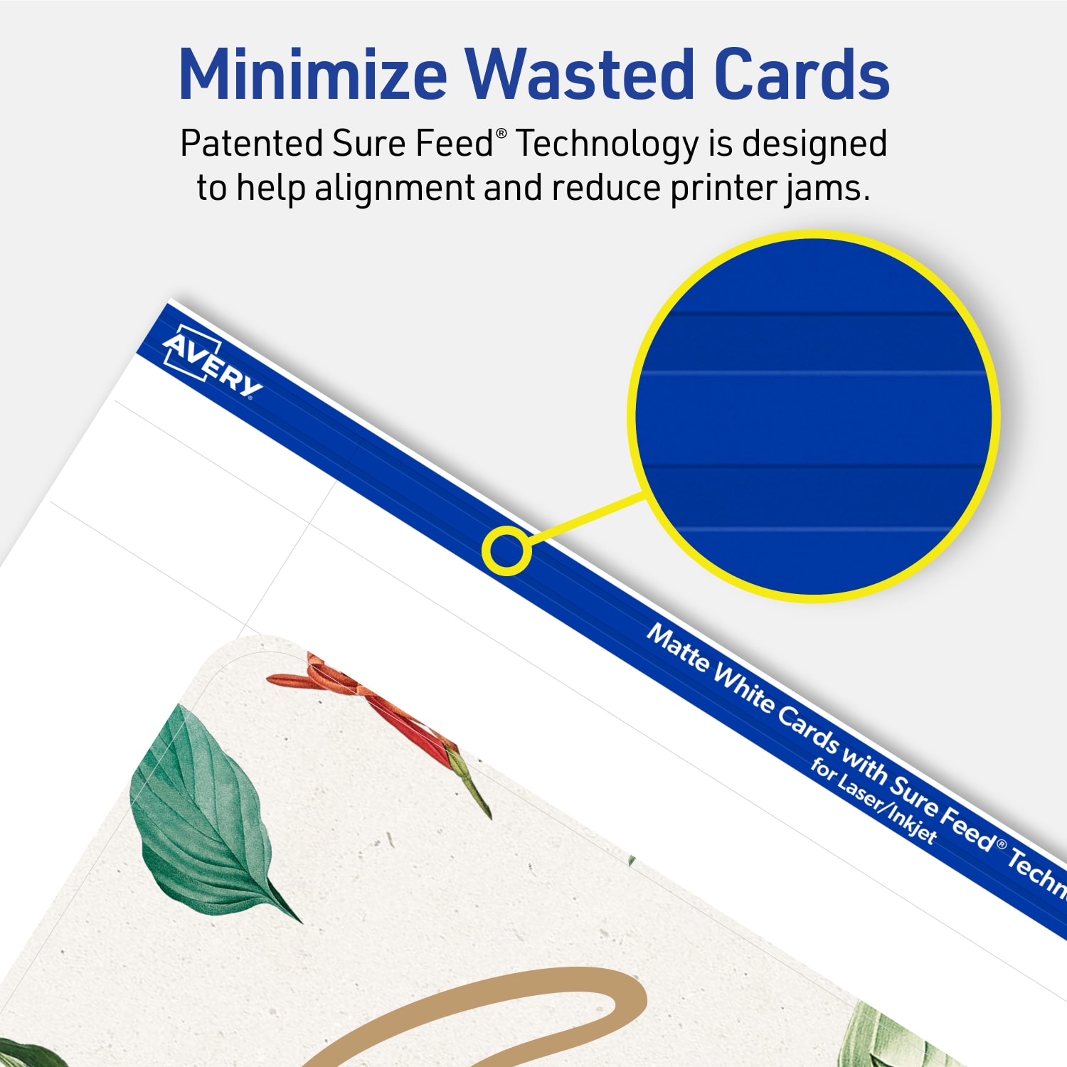 Avery Printable Postcards With Sure Feed Technology, 4in x 6in Rectangle Rounded Corners, Matte White, Pack Of 100 - Image 5