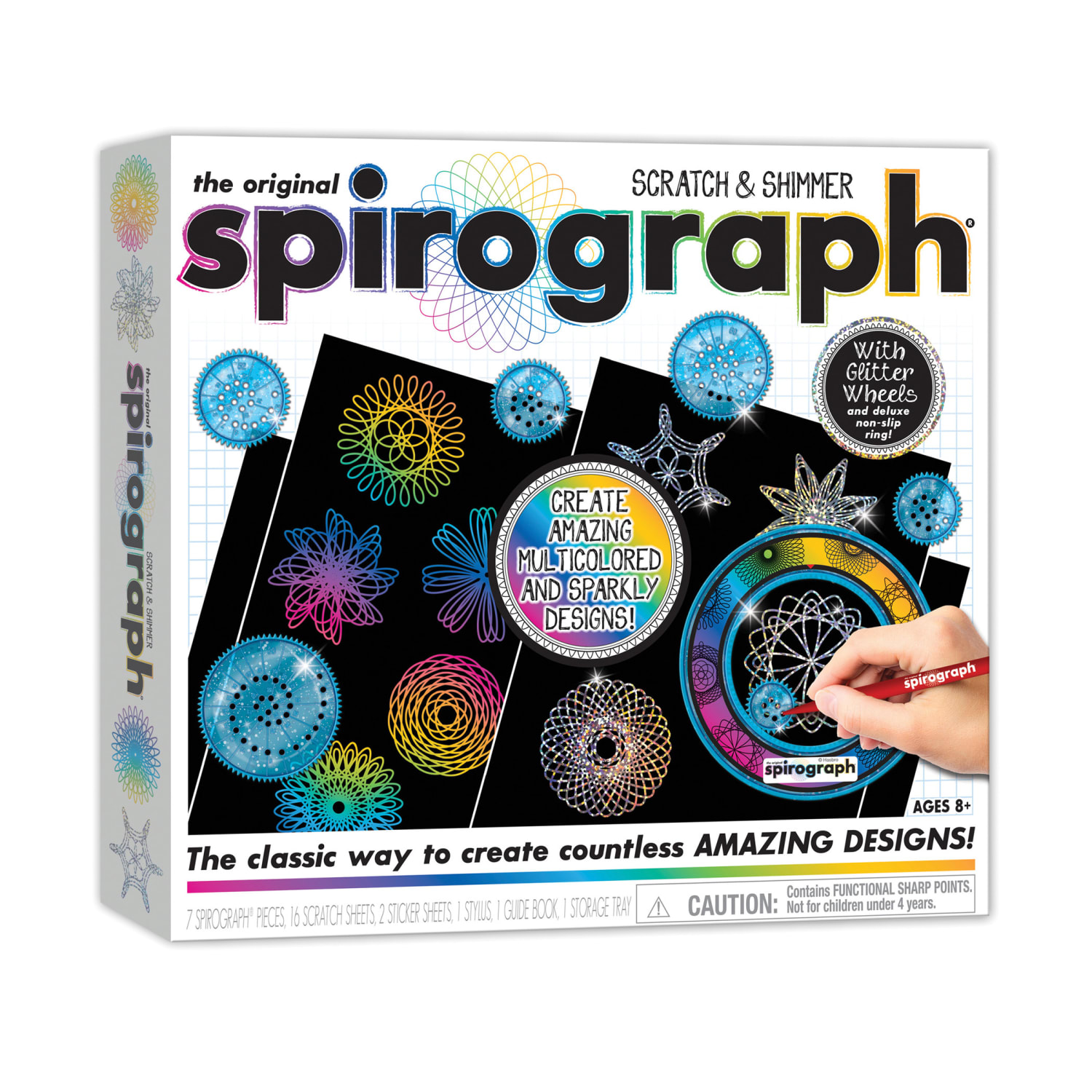Spirograph Scratch & Shimmer Set - Image 3