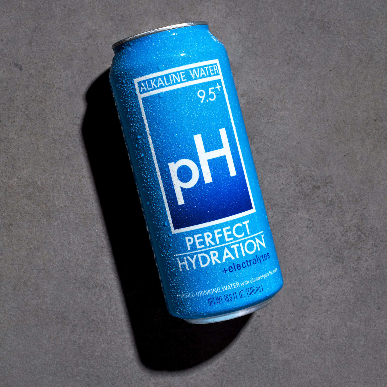 Perfect Hydration 9.5+ pH Alkaline Drinking Water, 16.9 Oz, Pack Of 12 Cans - Image 5