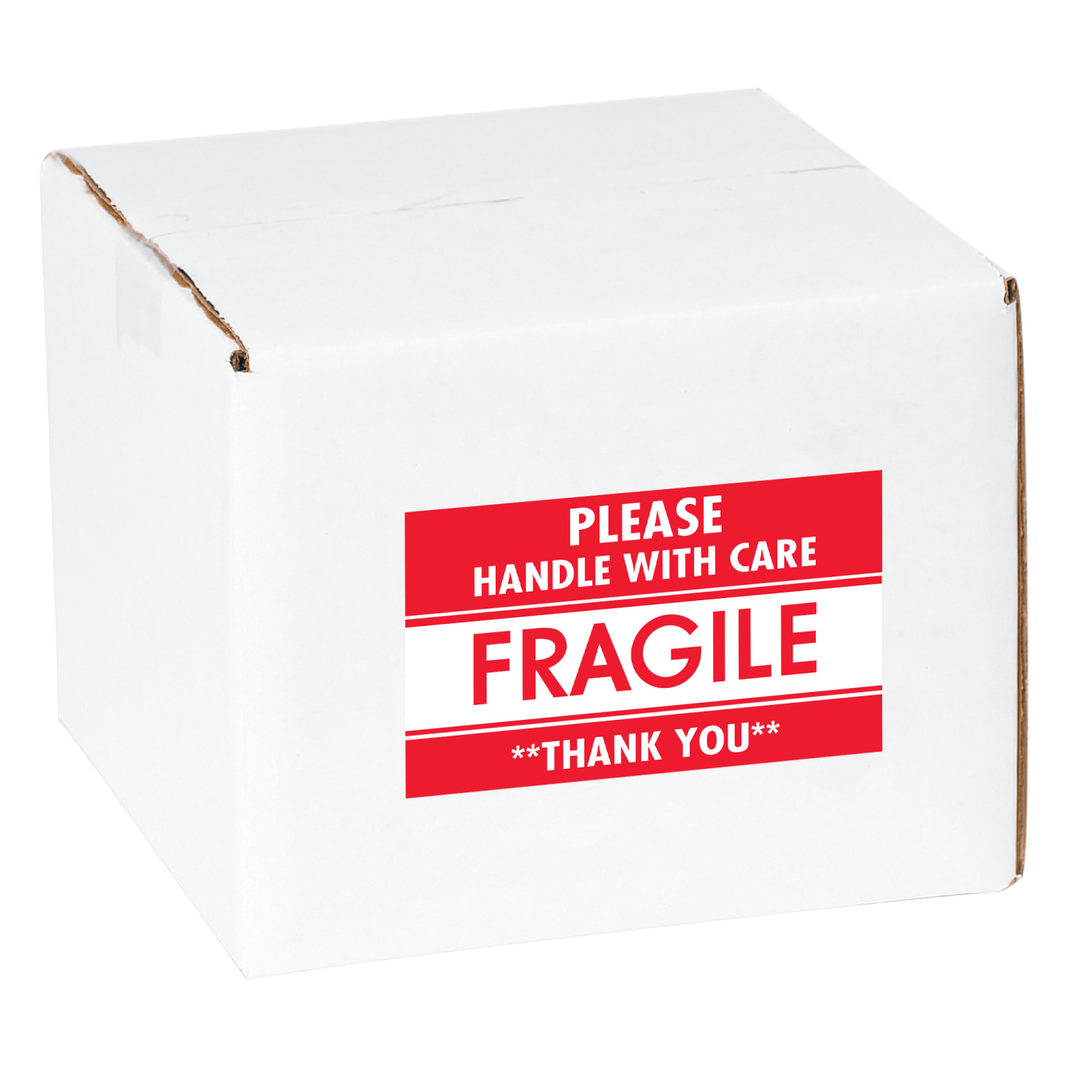 Tape Logic Preprinted Shipping Labels, SCL536, "Please Handle With Care Fragile Thank You," 3in x 5in, Red/White, Pack Of 500 - Image 3