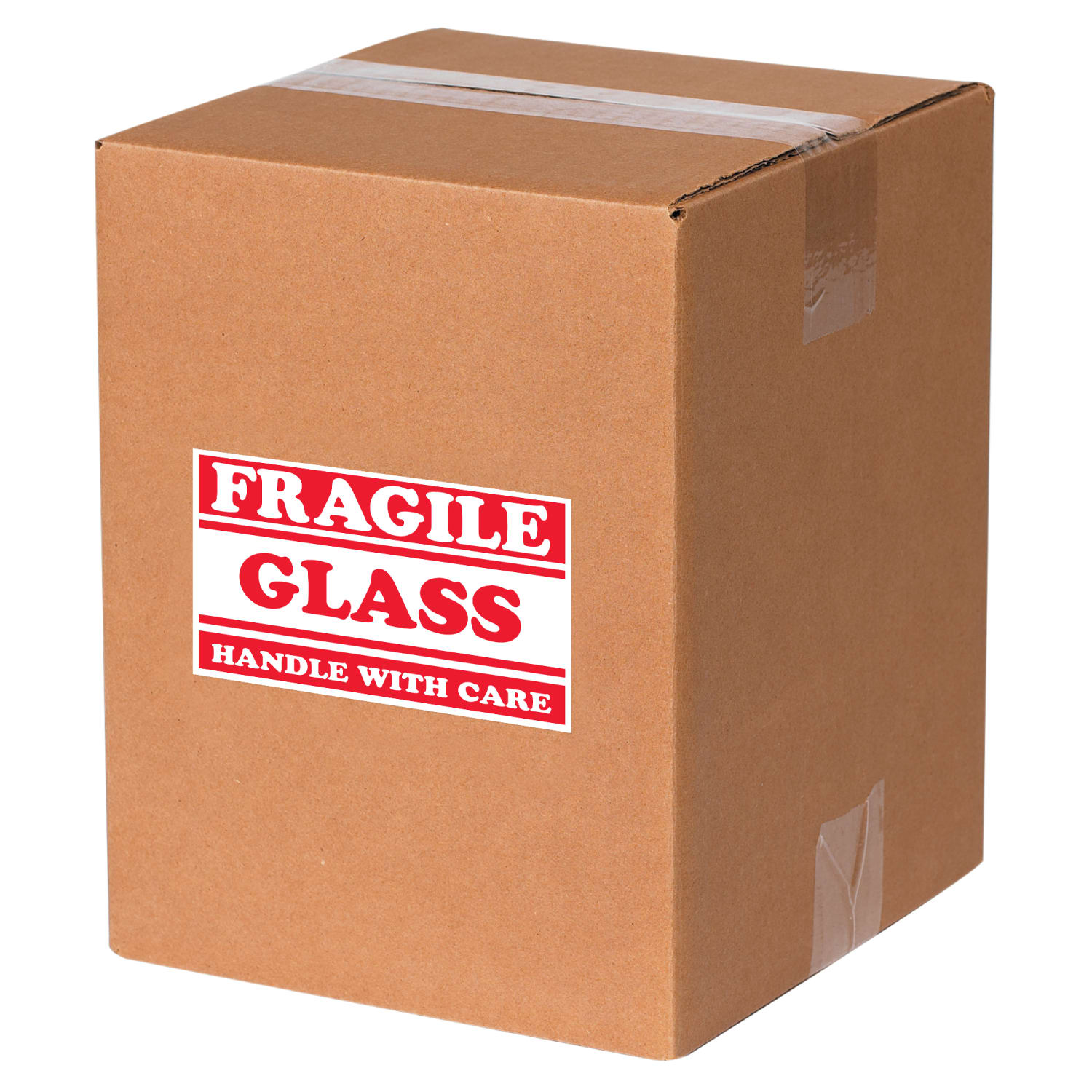 Tape Logic Preprinted Shipping Labels, SCL547, "Fragile Glass Handle With Care," 3in x 5in, Red/White, Pack Of 500 - Image 3