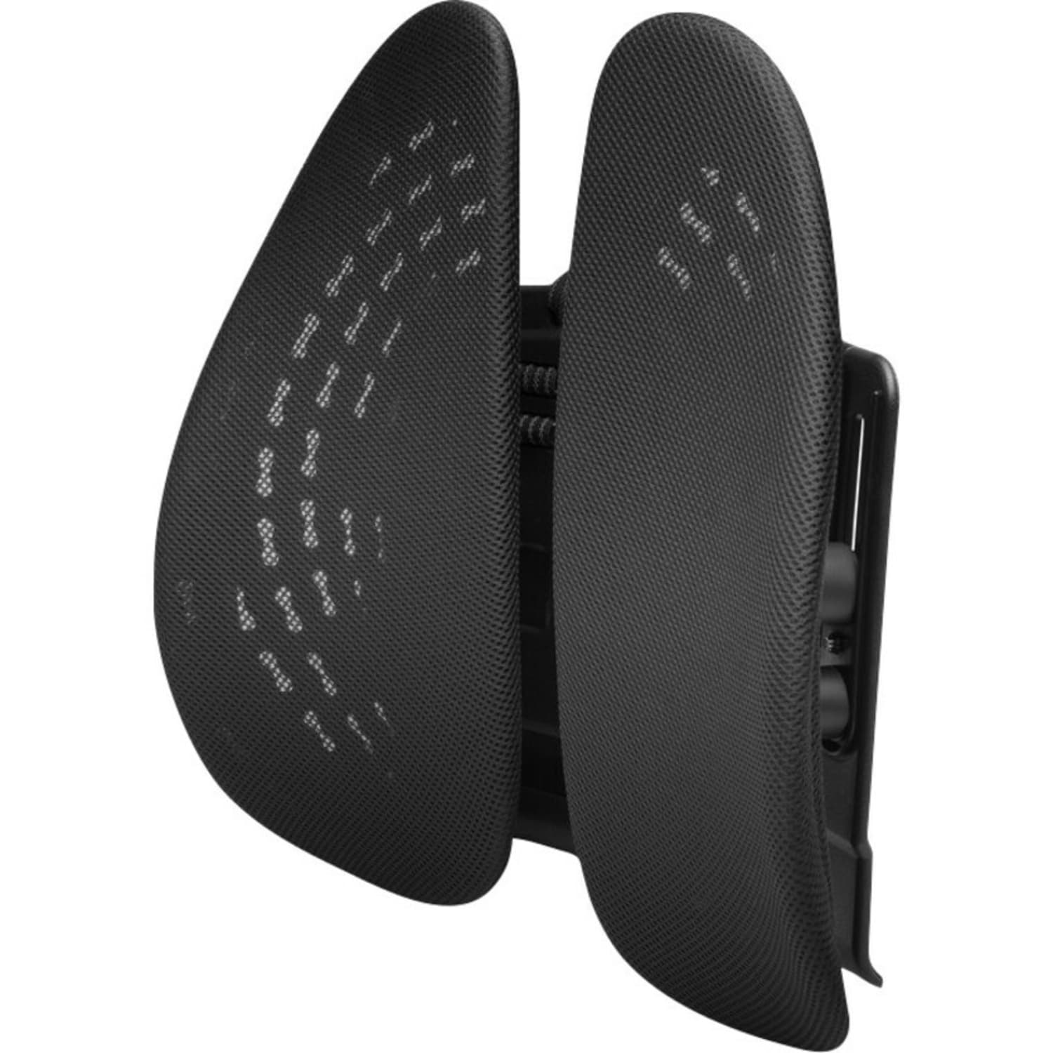 Kensington SmartFit Conform Back Rest - Black - Fabric - TAA Compliant - Image 3