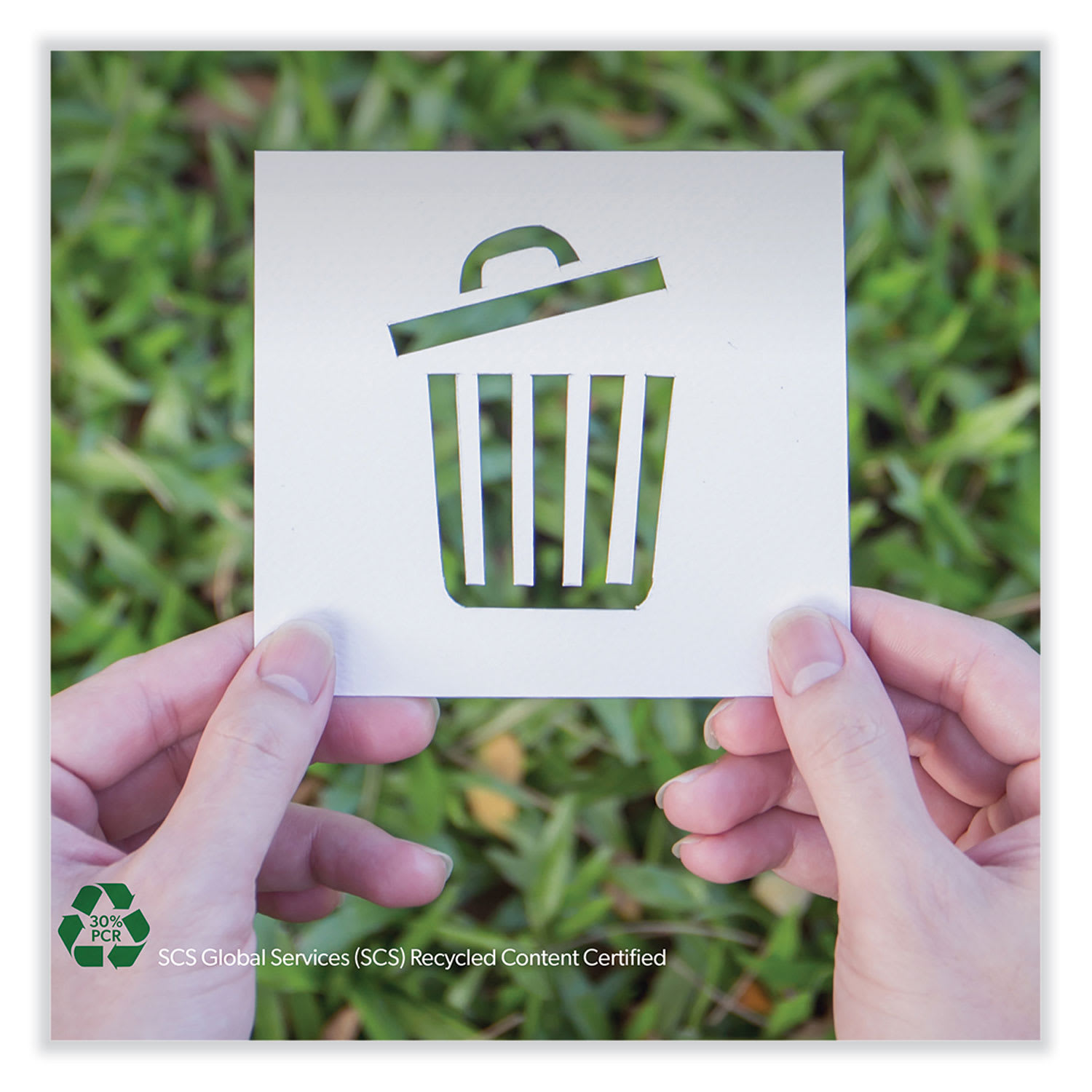 Heritage Eco Blend Max Can Liners - 45 gal Capacity - 40in Width x 46in Depth - 0.80 mil (20 Micron) Thickness - Low Density - Green Tint - Linear Low-Density Polyethylene (LLDPE), Resin - 150/Carton - Waste, Can - Recycled - Image 3