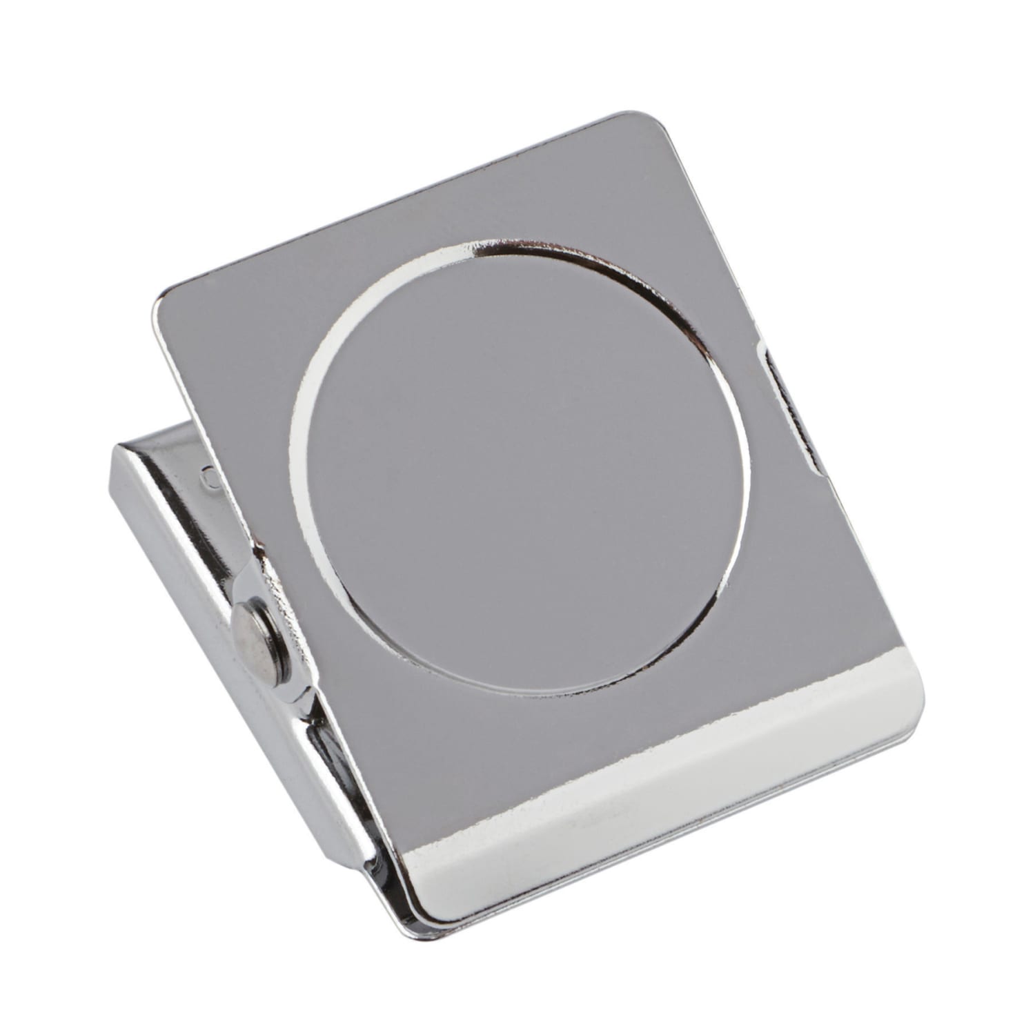 Office Depot Brand Magnetic Clips, Silver, Pack Of 2