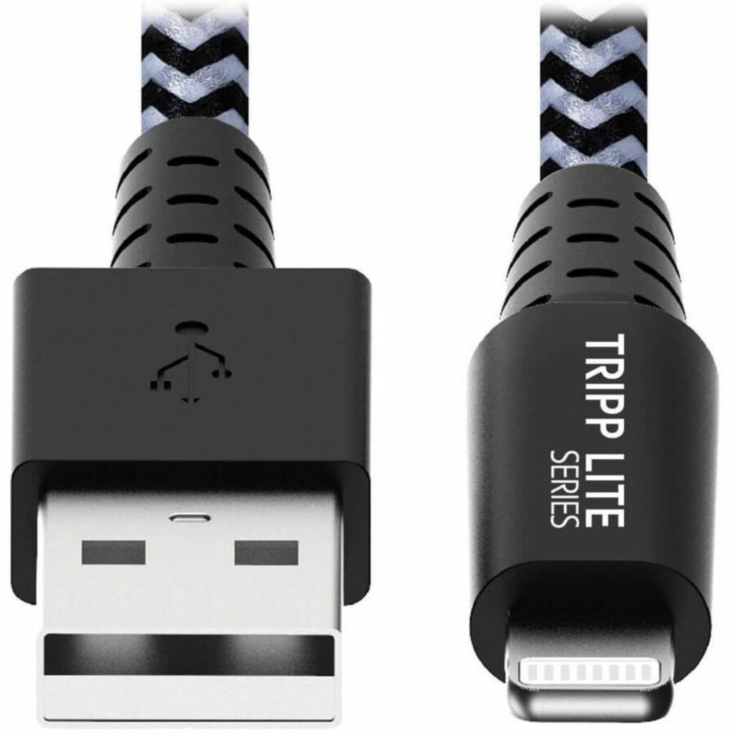 Tripp Lite Heavy Duty Lightning to USB Charging Cable Sync/Charge Apple iPhone iPad 3ft 3ft - 1x Lightning Male Proprietary Connector - M100003HD - Image 4