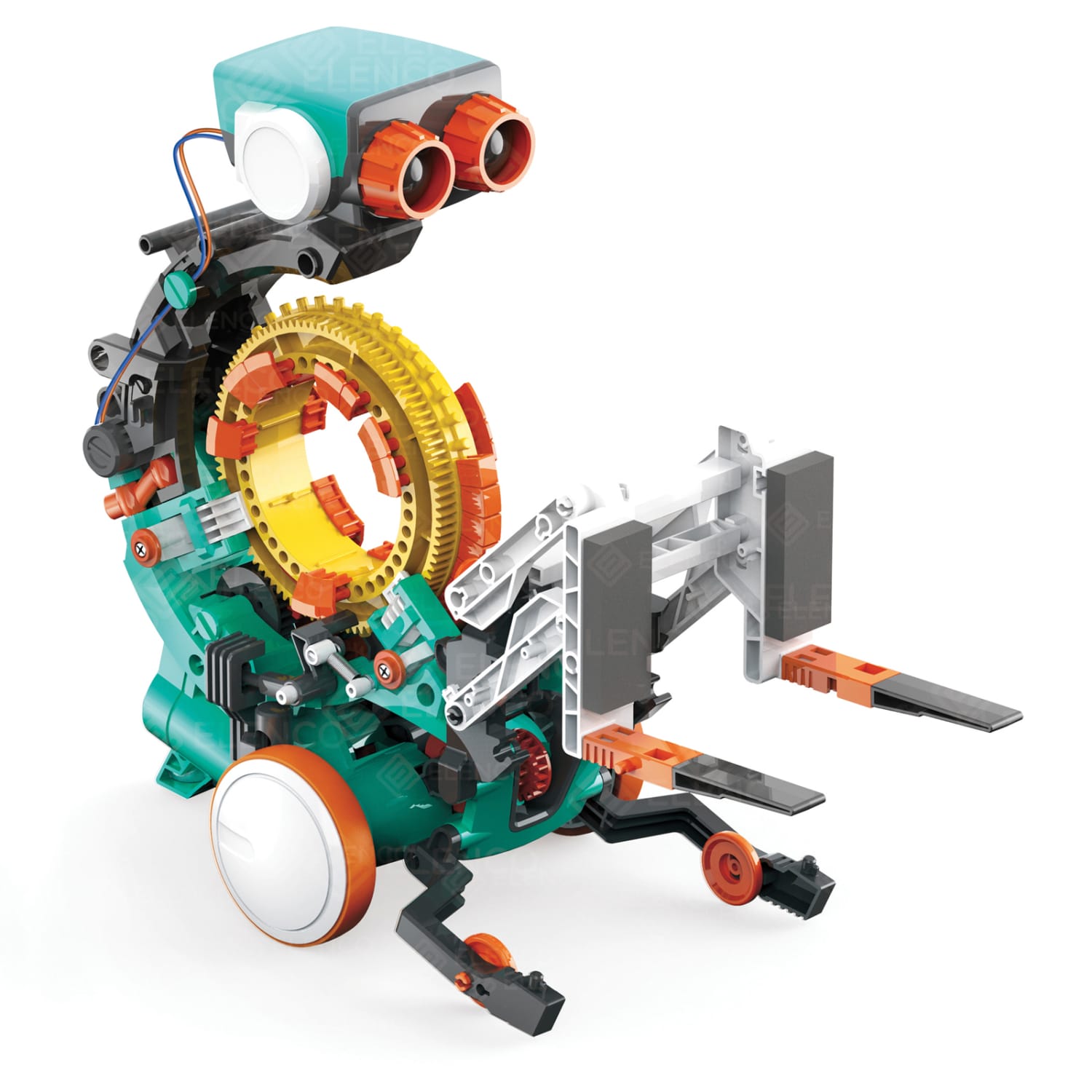 Elenco Electronics Teach Tech Mech-5 Mechanical Coding Robot - Image 5