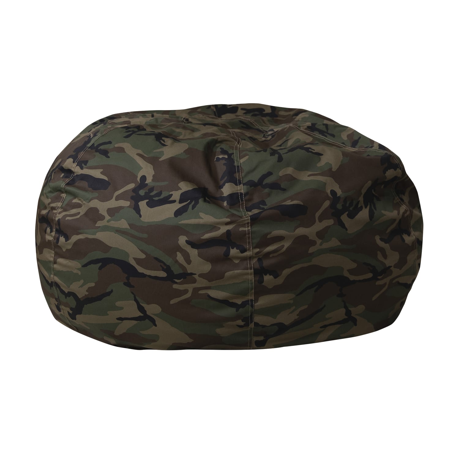 Flash Furniture Oversized Bean Bag Chair For Kids And Adults, Camouflage