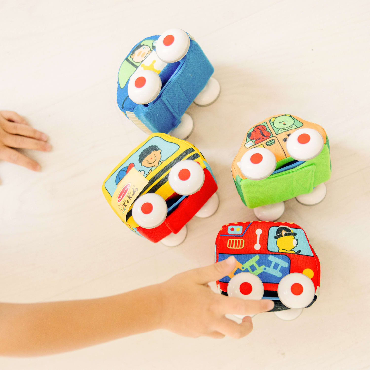 Melissa & Doug Pull-Back Vehicles, Set Of 4 - Image 5