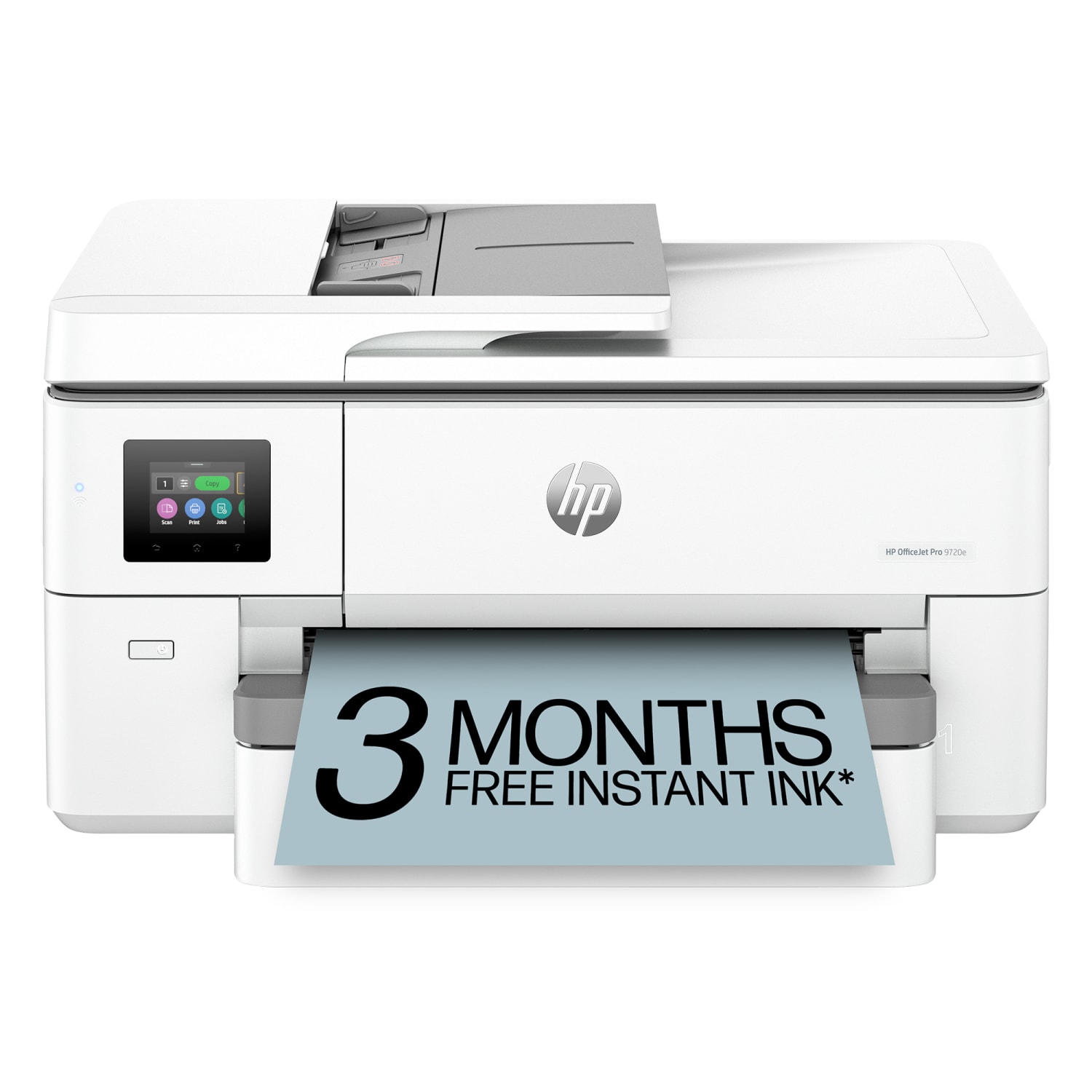 HP OfficeJet Pro 9720e Wide Format Wireless All-in-One Color Inkjet Printer, print, scan, copy, best for office, 3 mos free Instant Ink, AI-enabled - Image 3