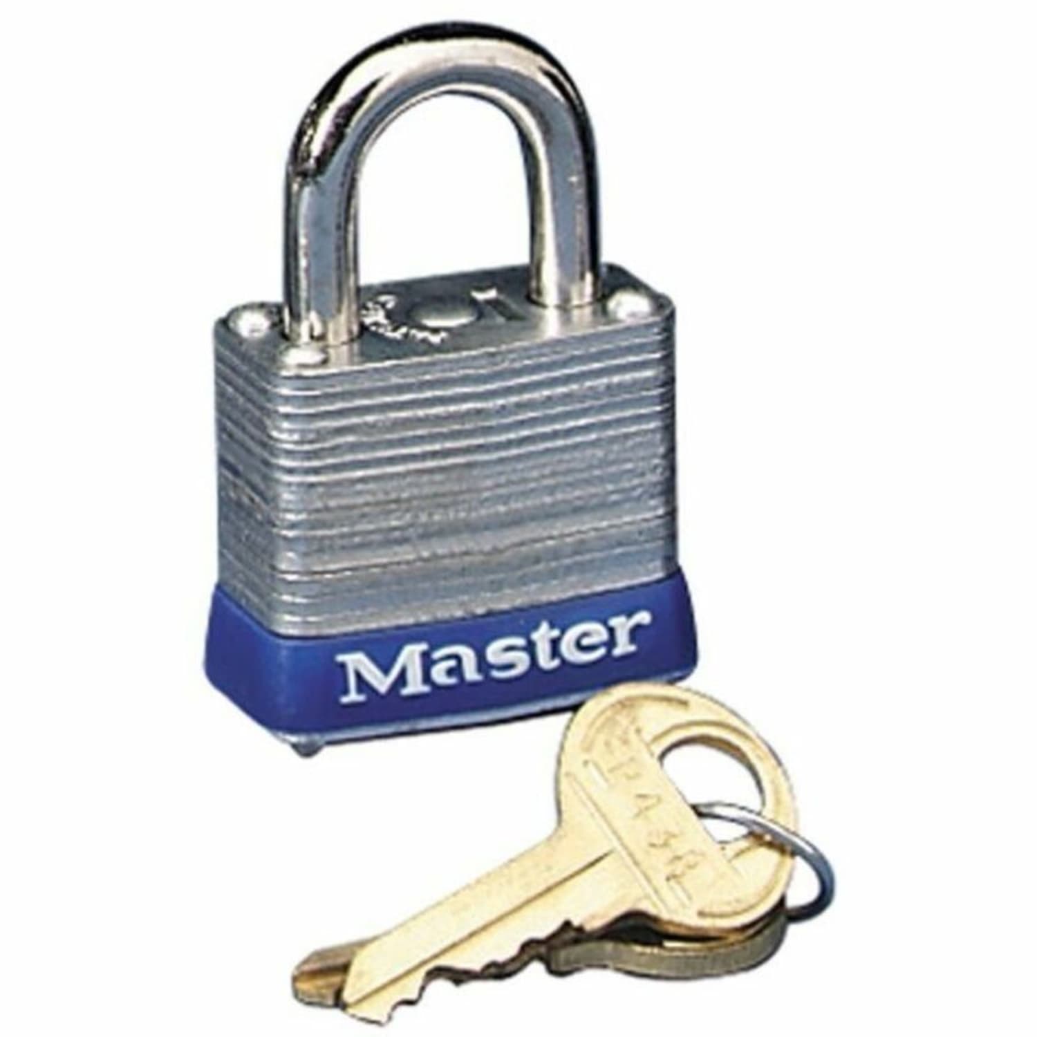 Master Lock High Security Padlock - Keyed Different - 0.18in Shackle Diameter - Cut Resistant, Rust Resistant - Steel - Silver - 1 Each - Image 3