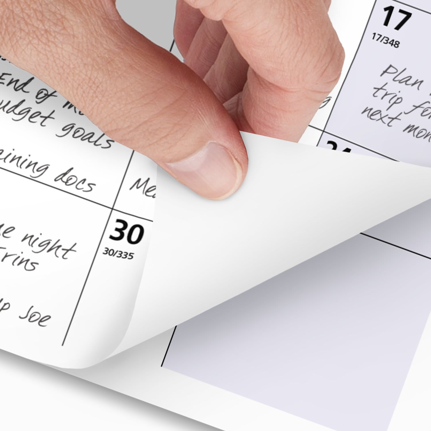 AT-A-GLANCE QuickNotes 2026 Monthly Desk Wall Calendar, Small, 11in x 8in - Image 3