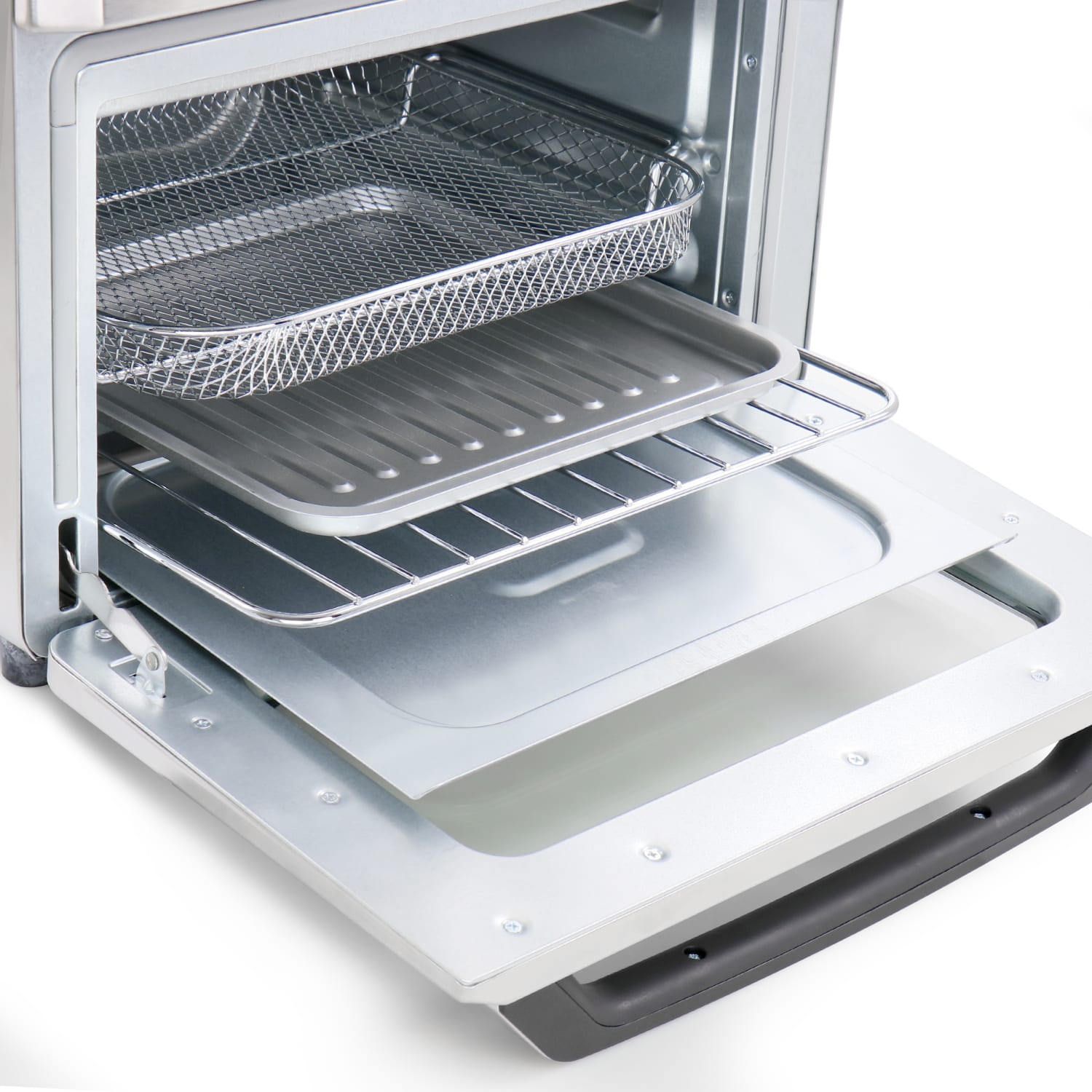 Better Chef Do-It-All Convection Air Fryer/Toaster/Broiler Oven, 20-Liter, Silver - Image 3