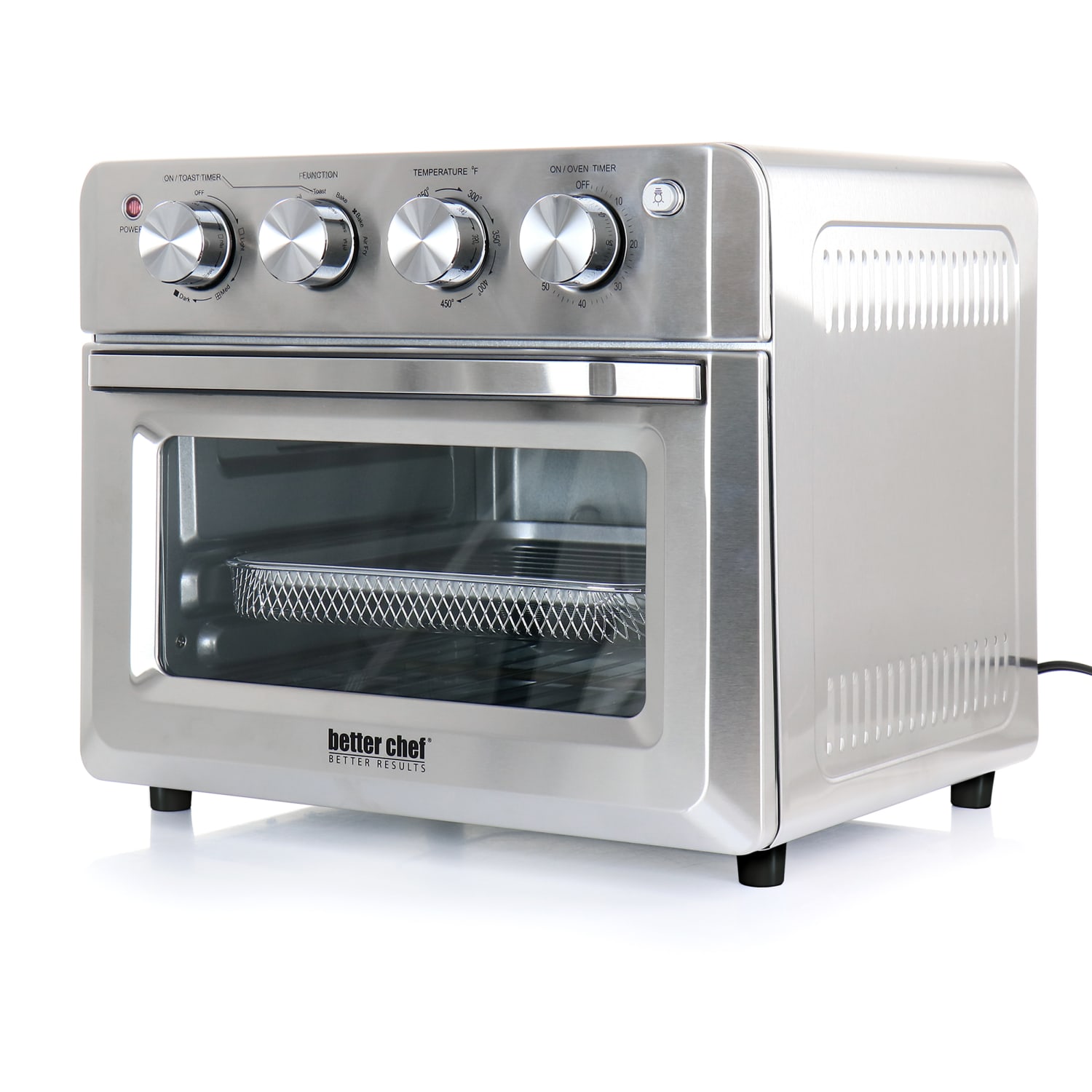 Better Chef Do-It-All Convection Air Fryer/Toaster/Broiler Oven, 20-Liter, Silver - Image 6