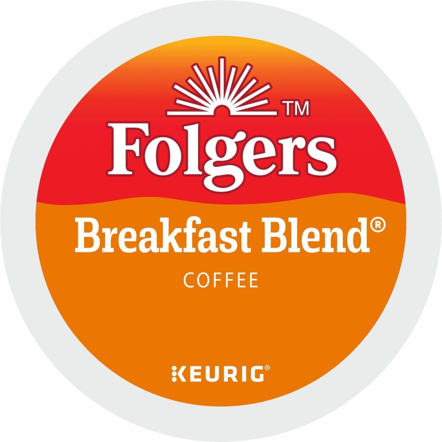 Folgers K-Cup Breakfast Blend Coffee K-Cup Pods - Compatible with Keurig K-Cup Brewer - Light/Mild - 24 K-Cup - 24 / Box - Image 3