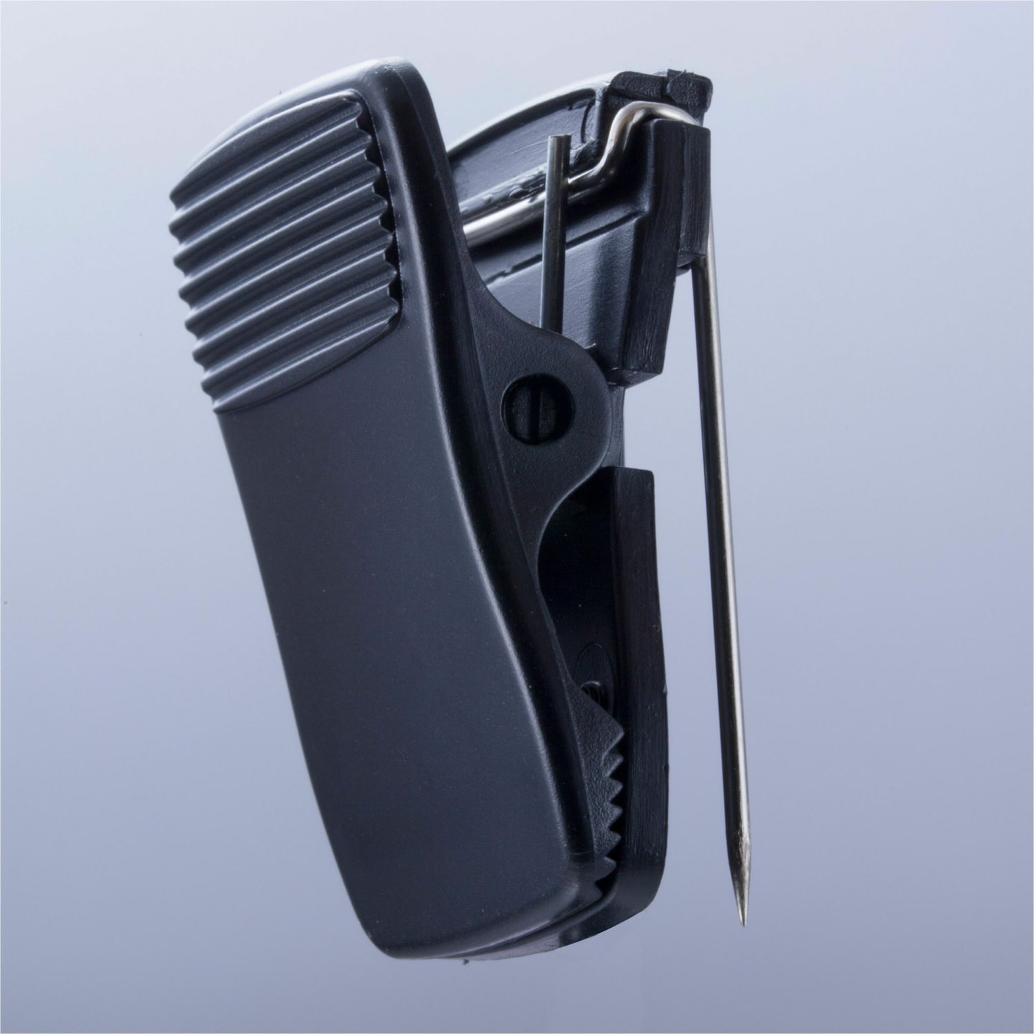 Lorell Plastic Cubicle Clips, Black, Box Of 24 - Image 4