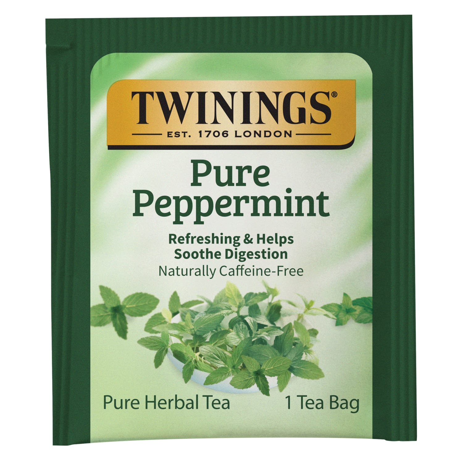 Twinings Pure Peppermint Herbal Tea Bags, 25/Box - Image 4