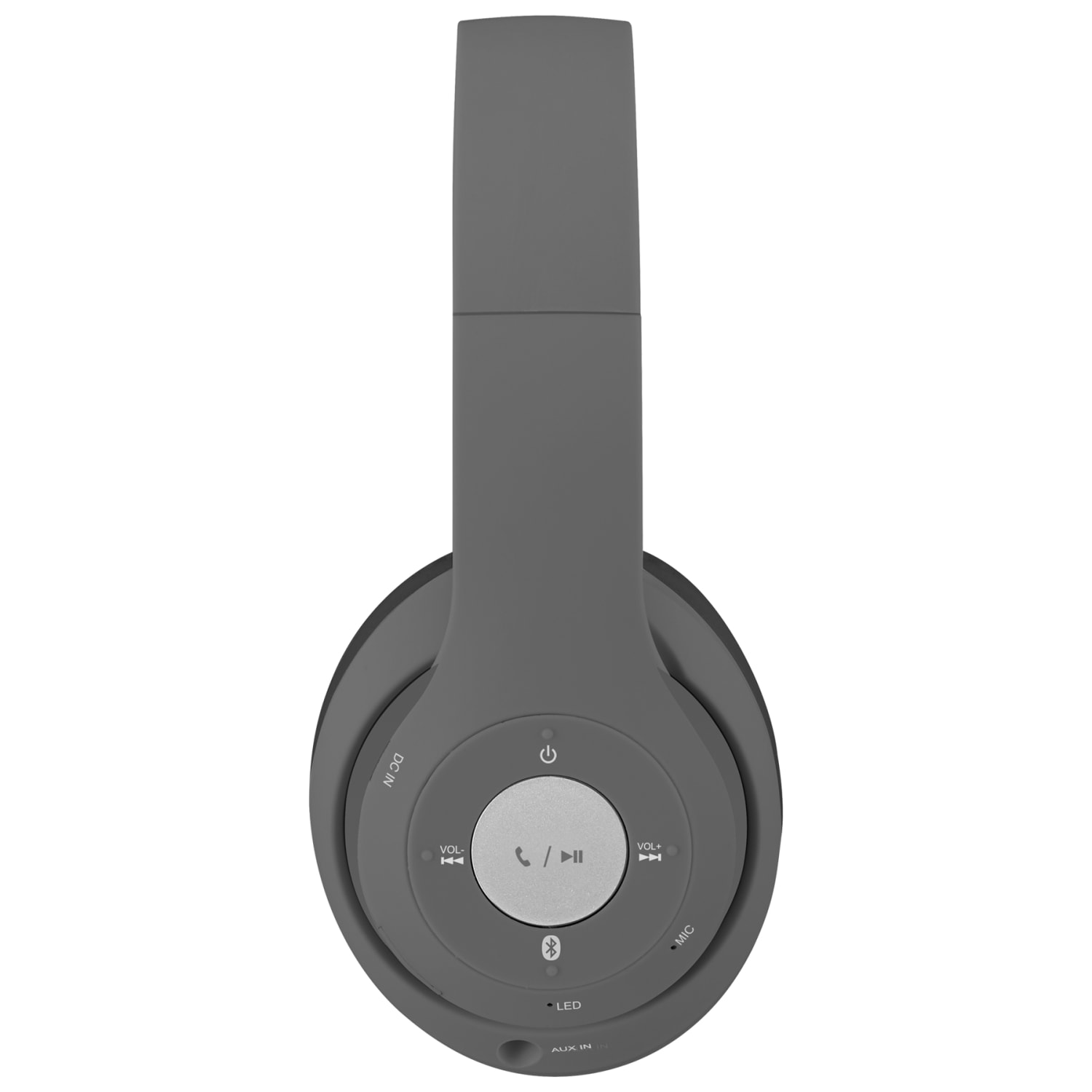 iLive Bluetooth Wireless Over-The-Ear Headphones, Gray, IAHB48MG - Image 4