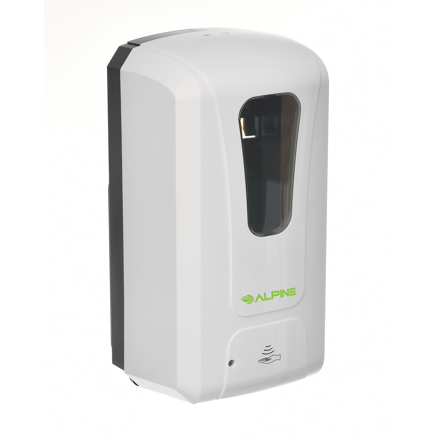 Alpine Industries Wall Mount Automatic Foam Hand Sanitizer Soap Dispenser,1200 ml, White - Image 3