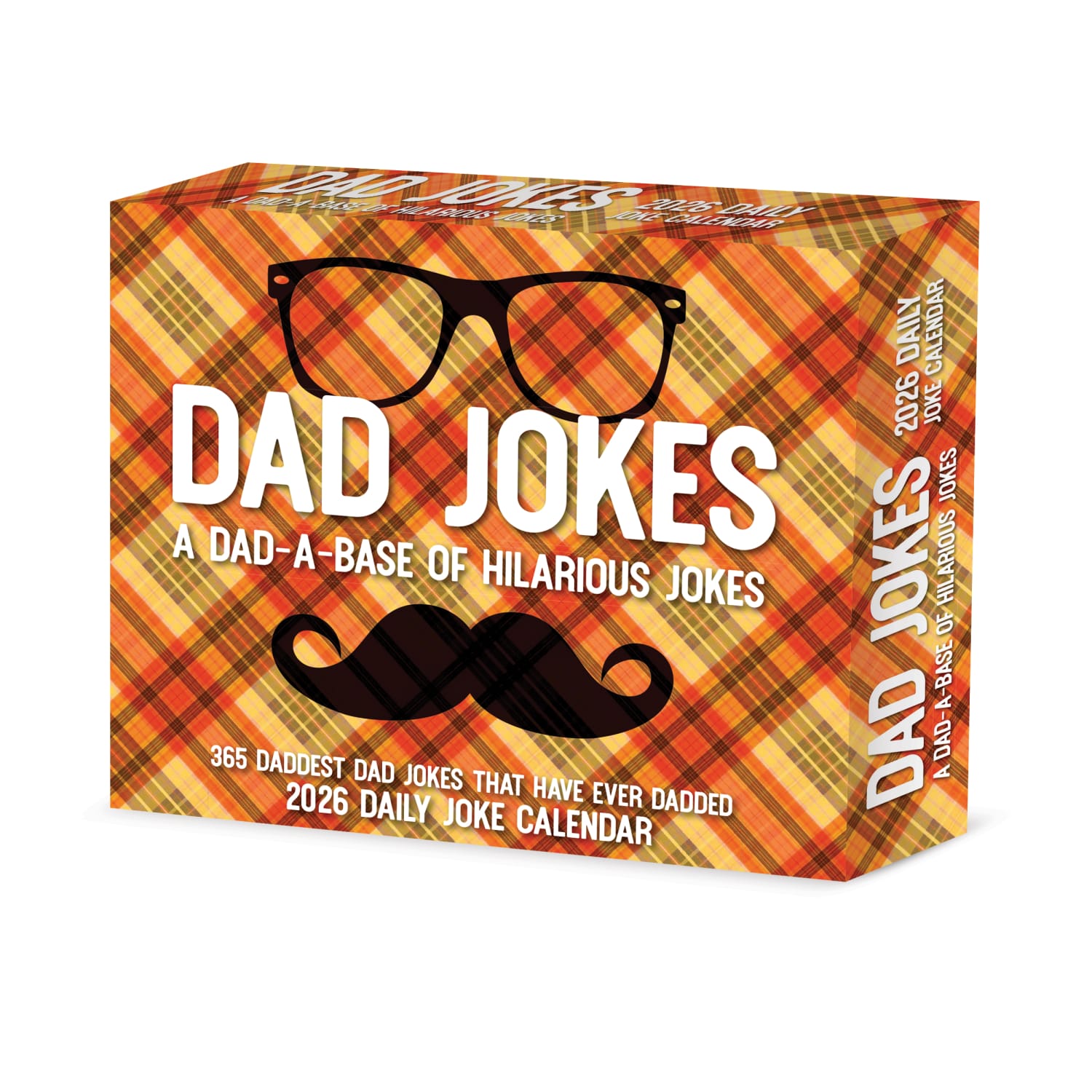 2026 Willow Creek Press Page-A-Day Daily Desk Calendar, 6-1/4in x 5-1/2in, Dad Jokes, January To December, 54109
