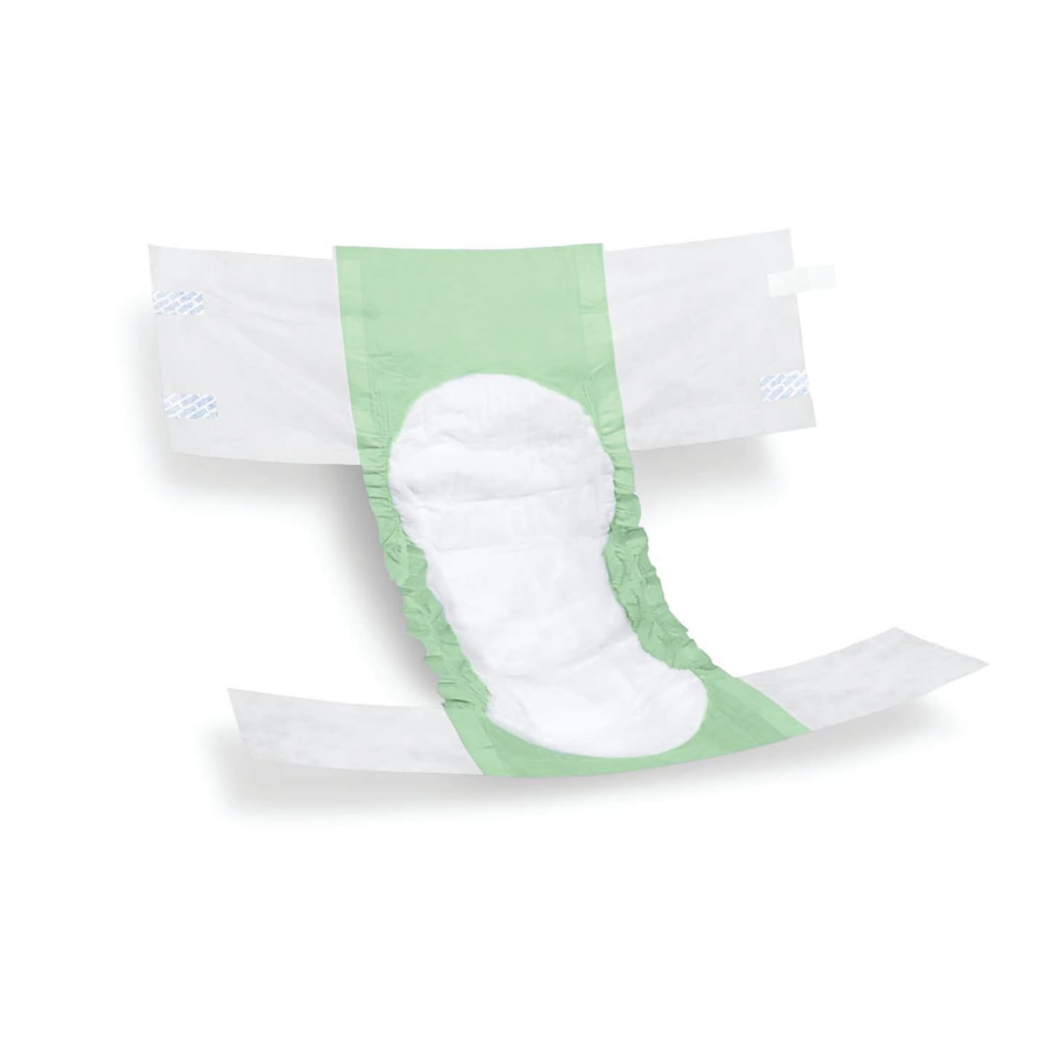 FitRight Extra Disposable Briefs, XX-Large, Green/White, Bag Of 20 Briefs