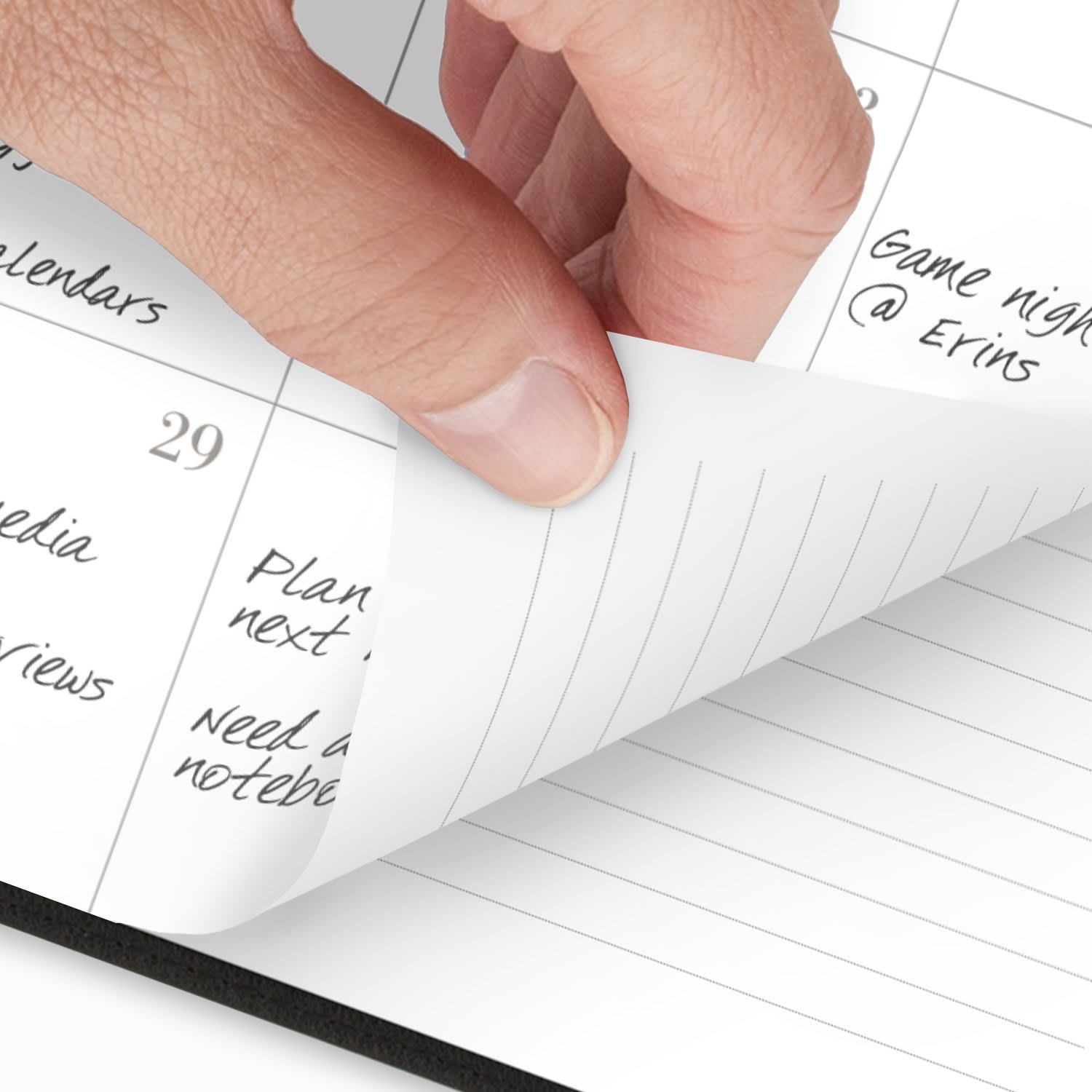 AT-A-GLANCE Signature 2026 Weekly Monthly Planner, Black, Large, 8 1/2in x 11in - Image 5