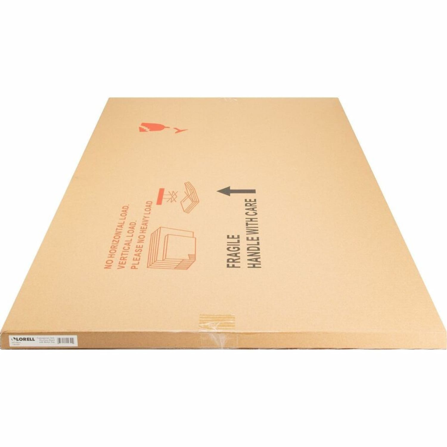 Lorell Non-Magnetic Dry-Erase Whiteboard, 96in x 48in, Aluminum Frame With Silver Finish - Image 6
