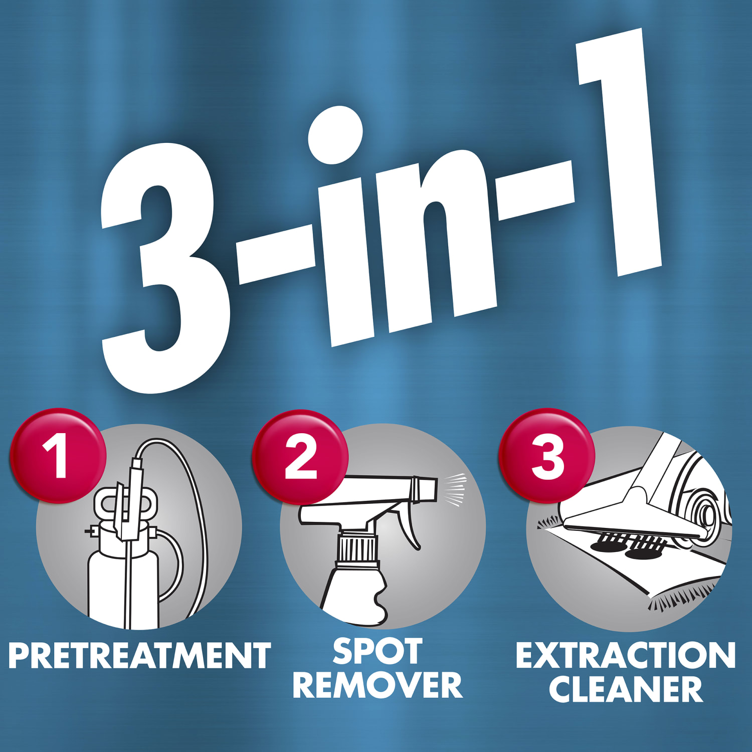 OdoBan 3-In-1 Carpet Cleaner, 1 Gallon, Pack Of 4 Jugs - Image 4