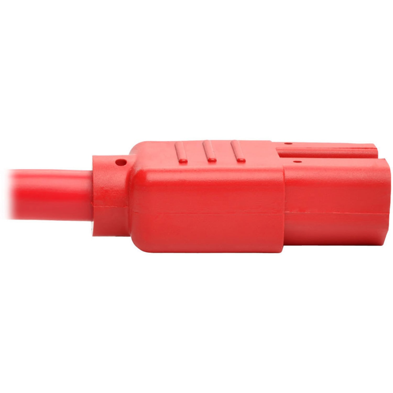 Eaton Tripp Lite Series Power Cord C14 to C15 - Heavy-Duty, 15A, 250V, 14 AWG, 3 ft. (0.91 m), Red - Power cable - IEC 60320 C14 to IEC 60320 C15 - 250 V - 15 A - 3 ft - molded - red - Image 5