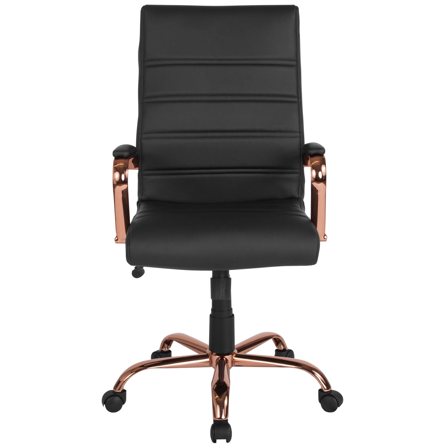 Flash Furniture LeatherSoft Faux Leather HighBack Office Chair BlackPink PopularChairscom Flash Furniture LeatherSoft Faux Leather High Back Office Chair BlackPink PopularChairscom