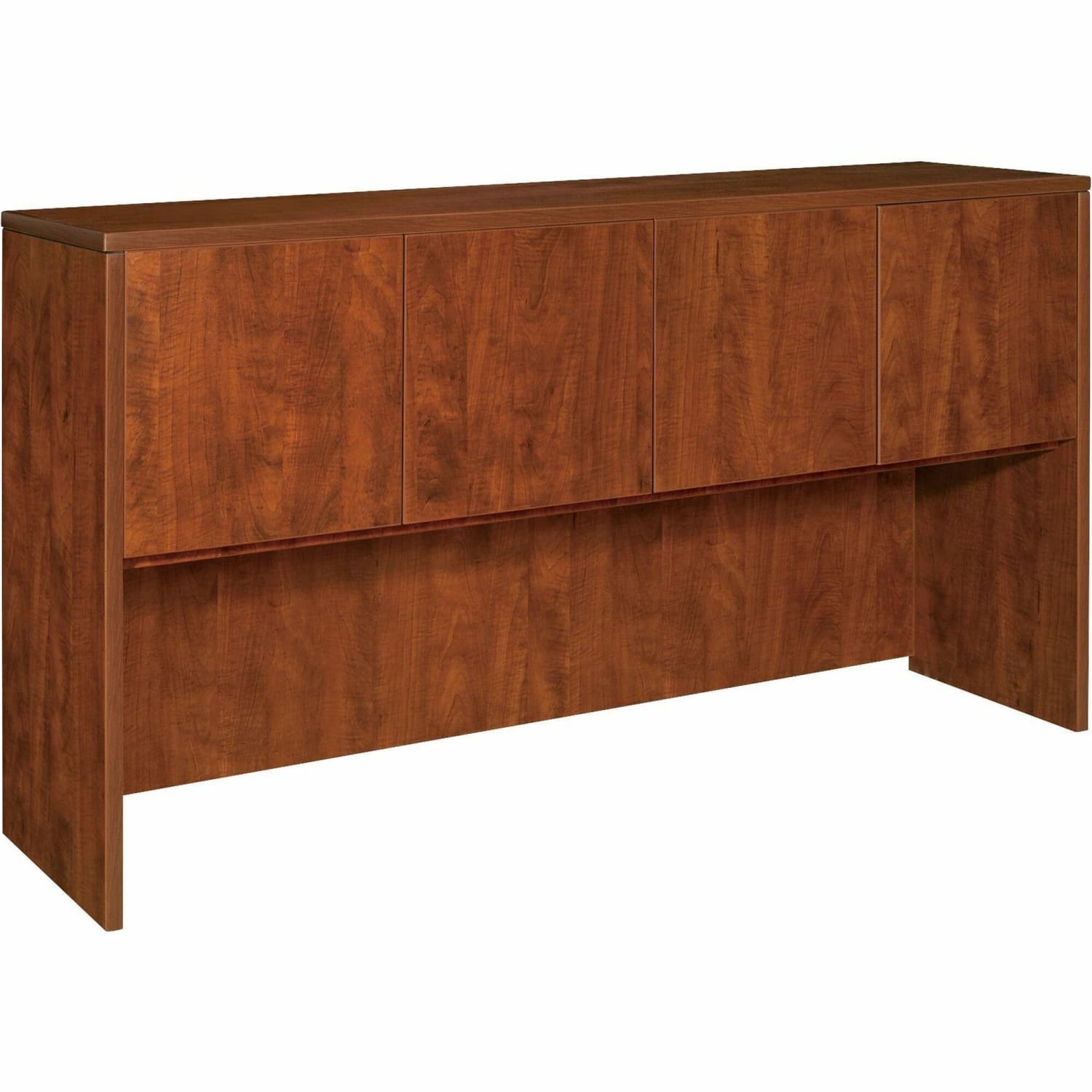 Lorell Essentials Series Hutch, 72inW, Cherry - Image 3