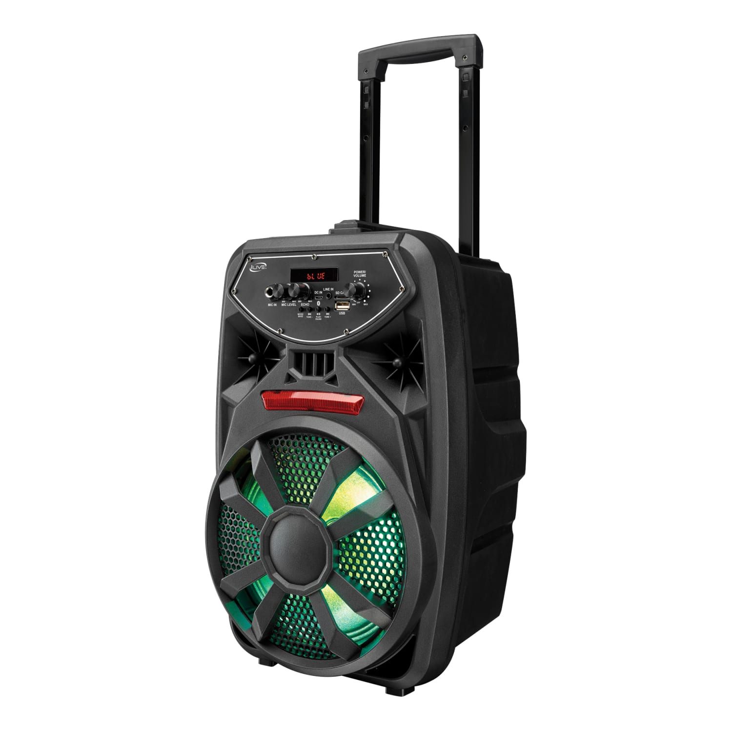 iLive Wireless Tailgate Party Speaker, Black - Image 4