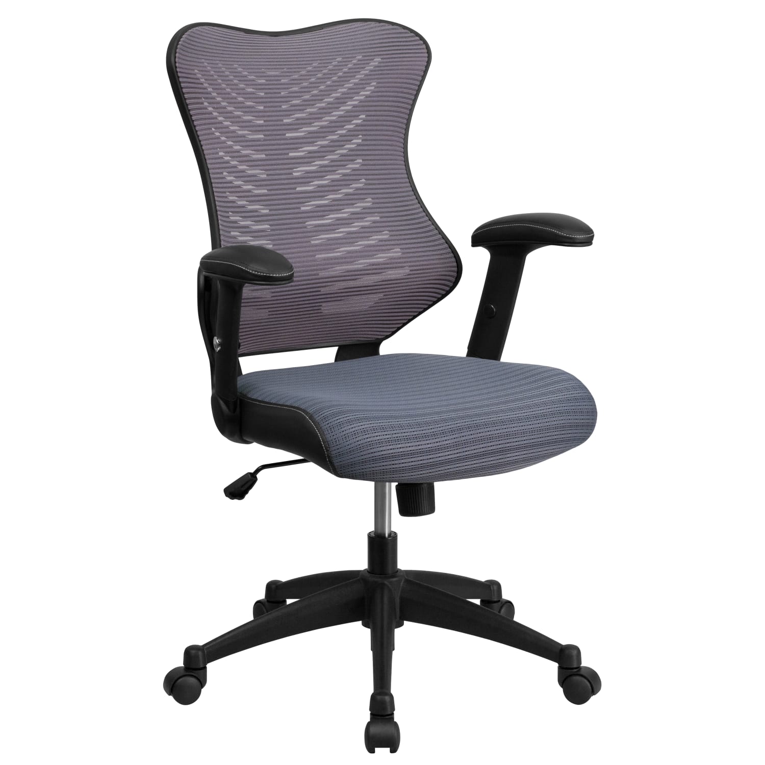 Flash Furniture Designer Ergonomic Mesh HighBack Swivel Chair GrayBlack PopularChairscom Flash Furniture Designer Ergonomic Mesh High Back Swivel Chair GrayBlack PopularChairscom