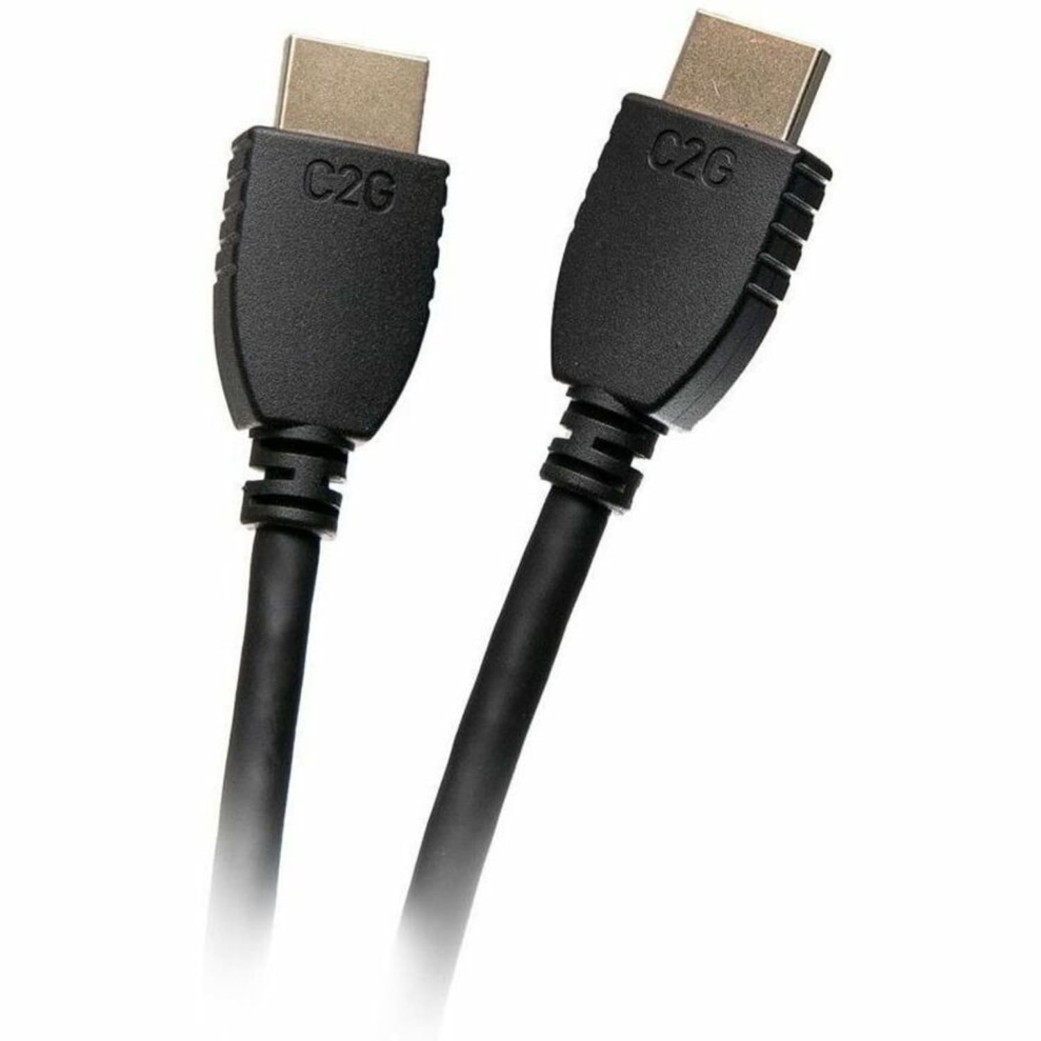 C2G Core Series High Speed HDMI Cable with Ethernet, 10ft, 4K 60Hz, Supports 3D Video - HDMI  - 56784 - Image 4