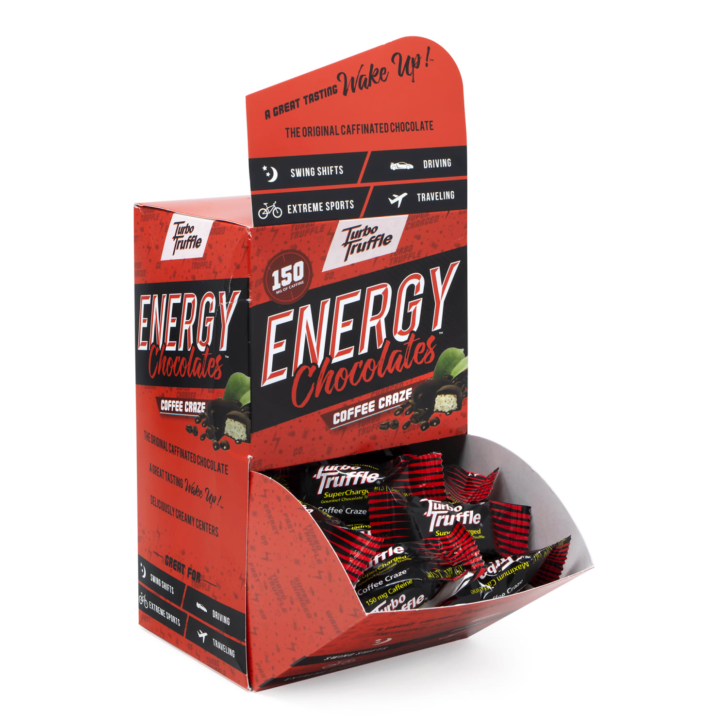 Turbo Truffles Energy Chocolate Coffee Craze Truffles, Pack Of 50 Truffles - Image 5