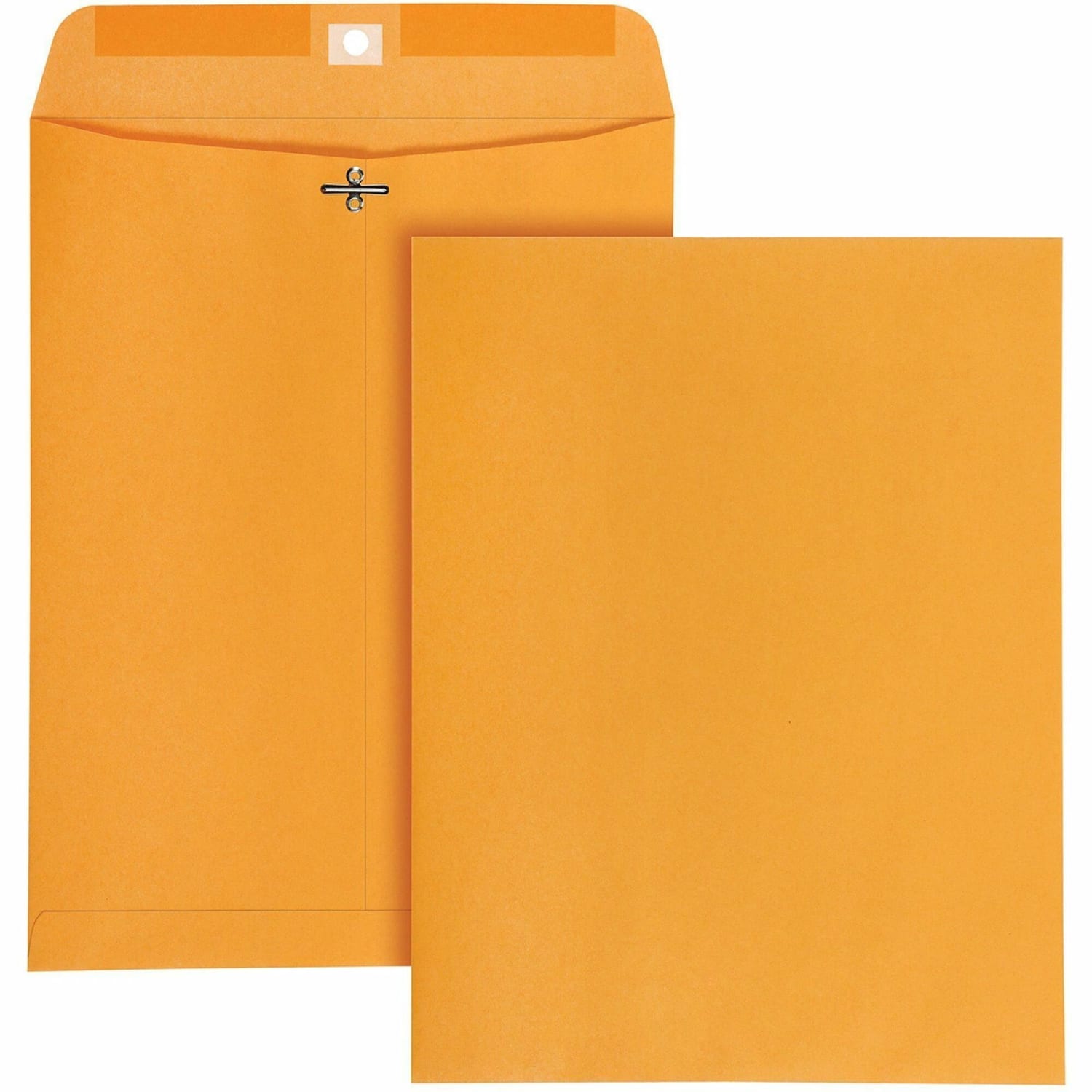 Quality Park Envelopes, 10in x 13in, Clasp Closure, Brown, Box Of 100, 37892 - Image 3
