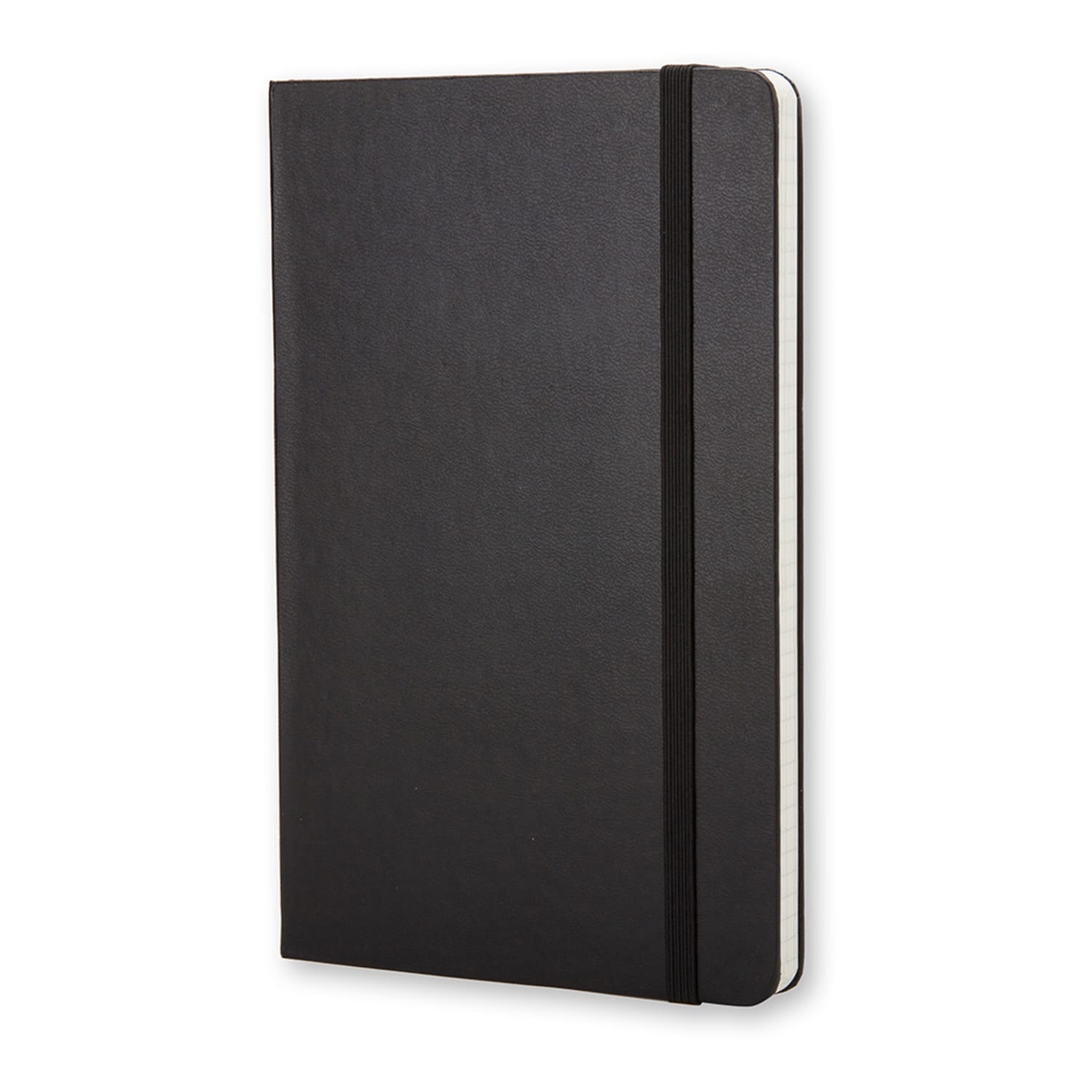 Moleskine Classic Hard Cover Notebook, 5in x 8-1/4in, Squared, 240 Pages, Black - Image 3